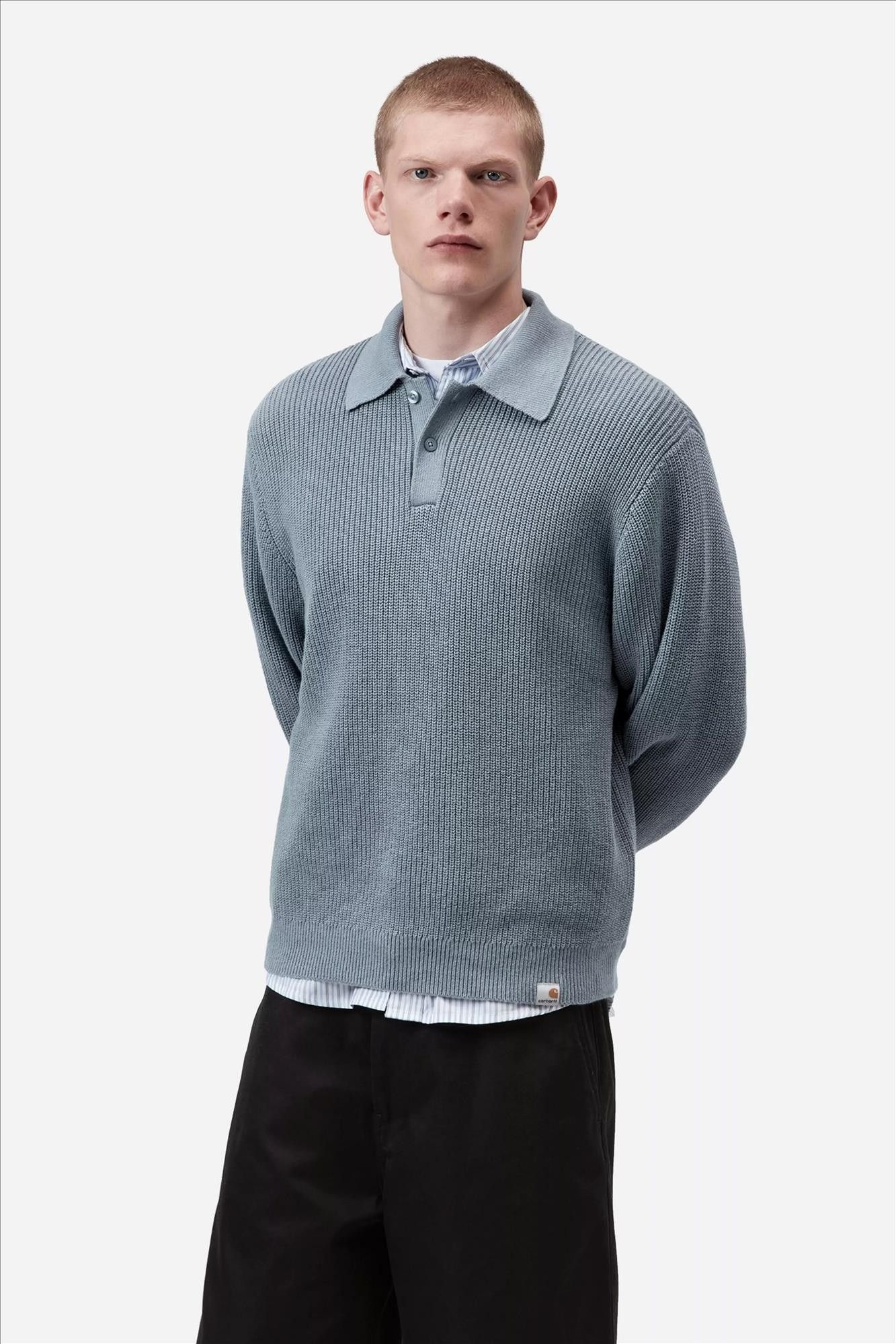 Carhartt WIP - Blauwe Miles polotrui