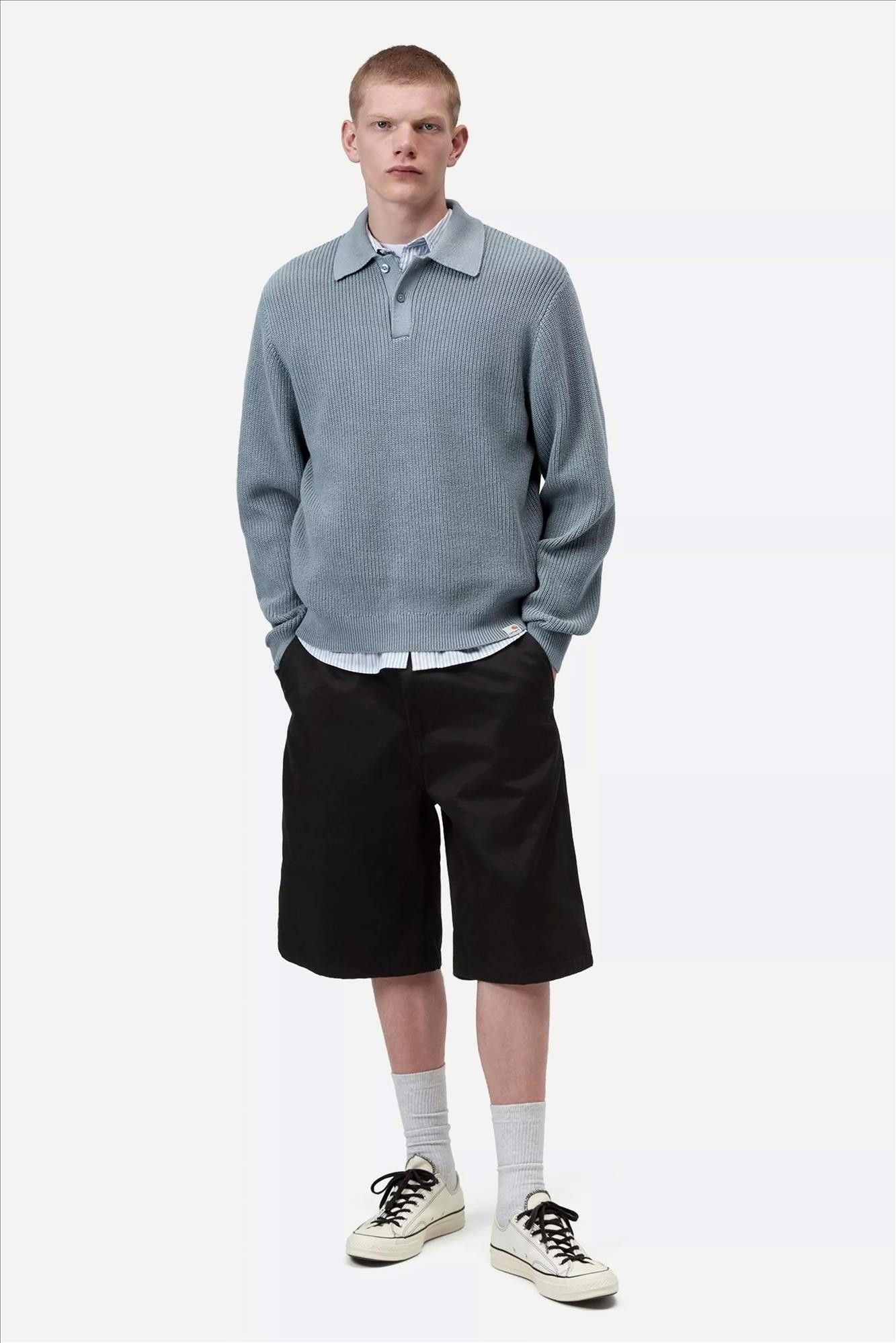 Carhartt WIP - Blauwe Miles polotrui