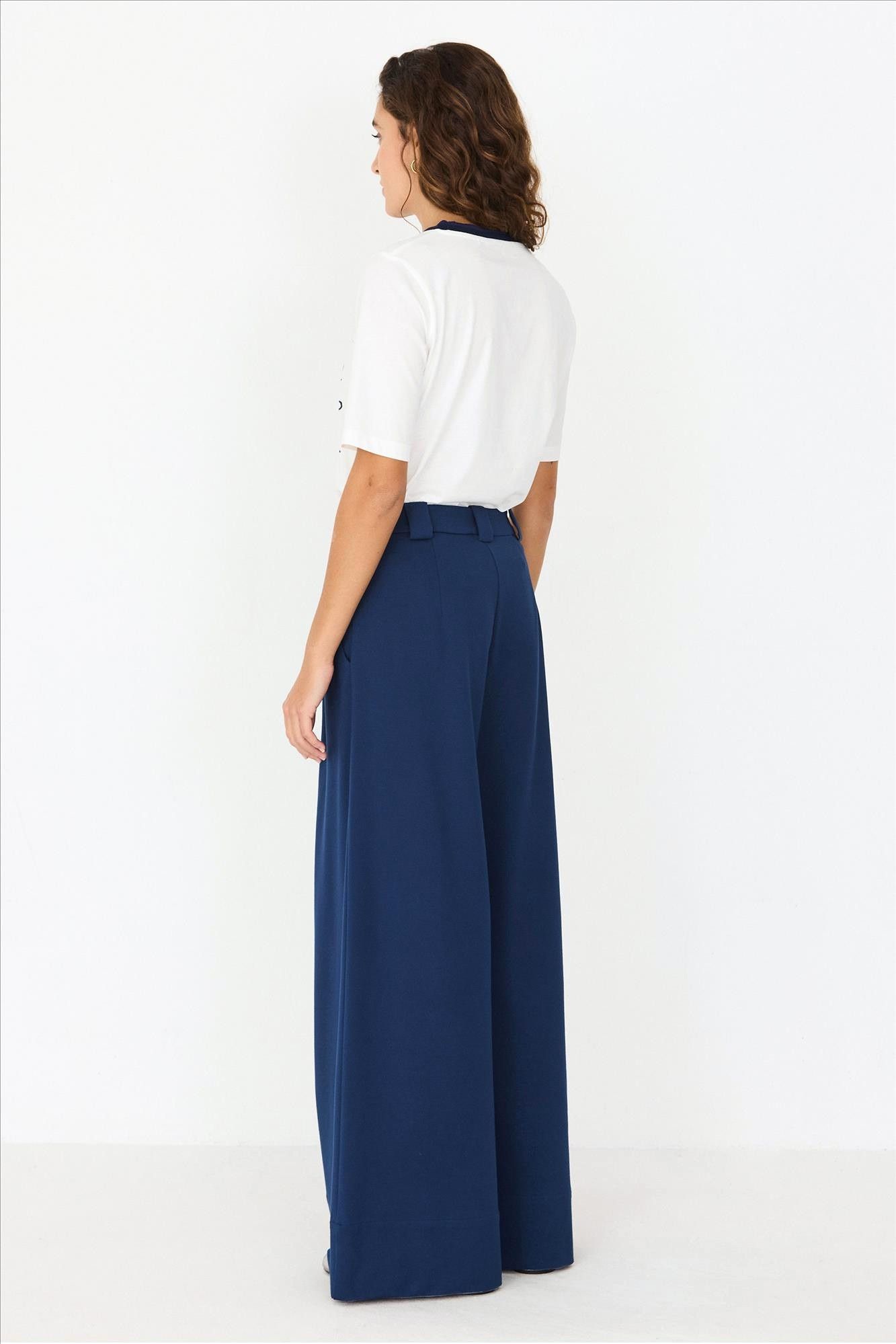 SkunkFunk - Donkerblauwe Nia broek
