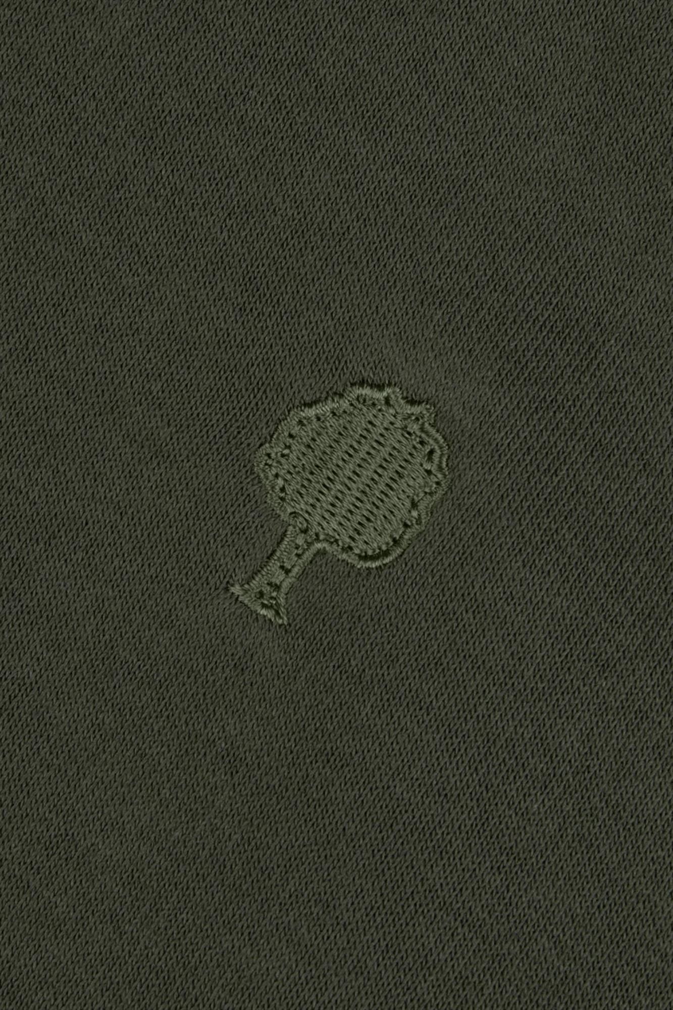 Faguo - Olijfgroene Horte sweater