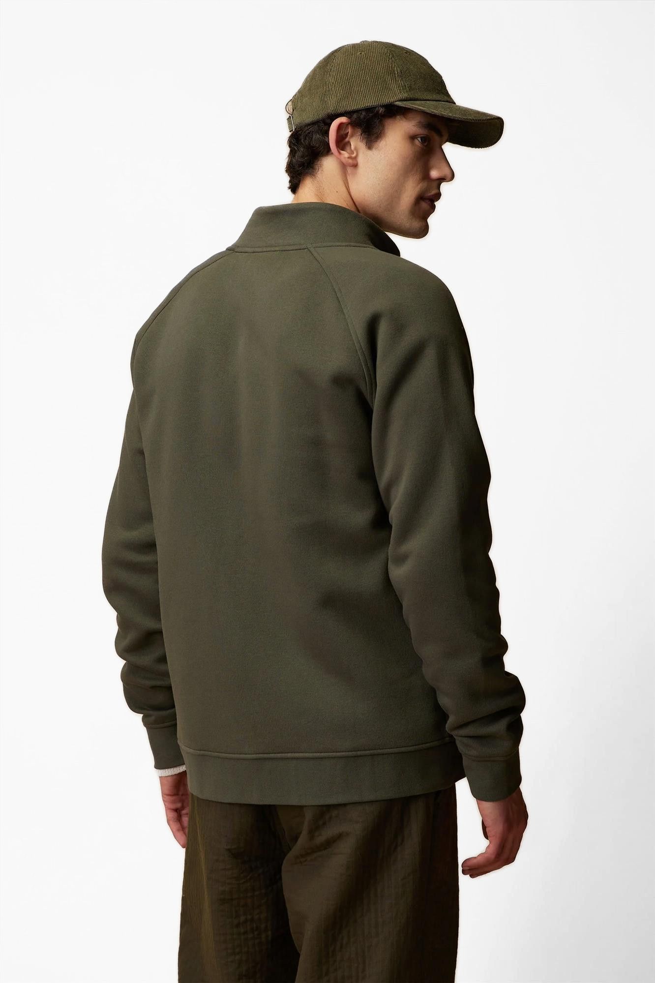Faguo - Olijfgroene Horte sweater
