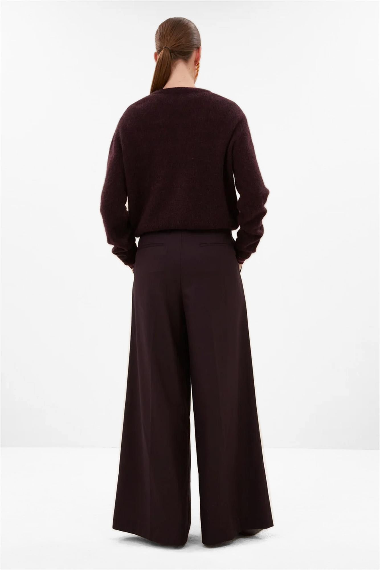 BY BAR - Bordeaux Cleo cardigan