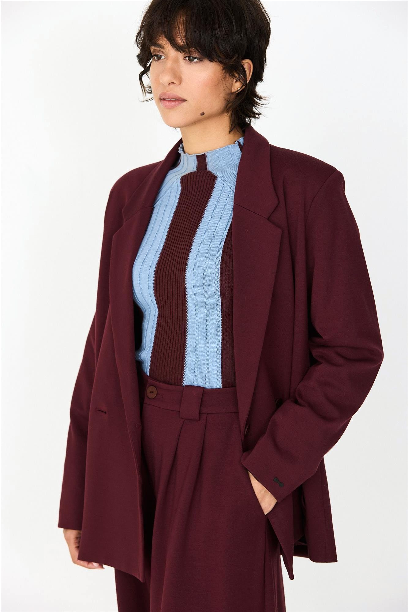SkunkFunk - Bordeaux Nia broek