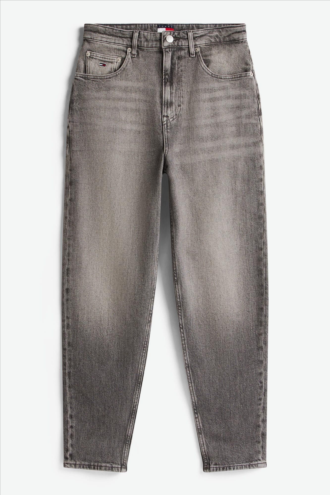 Tommy Jeans - Grijze tapered mom jeans