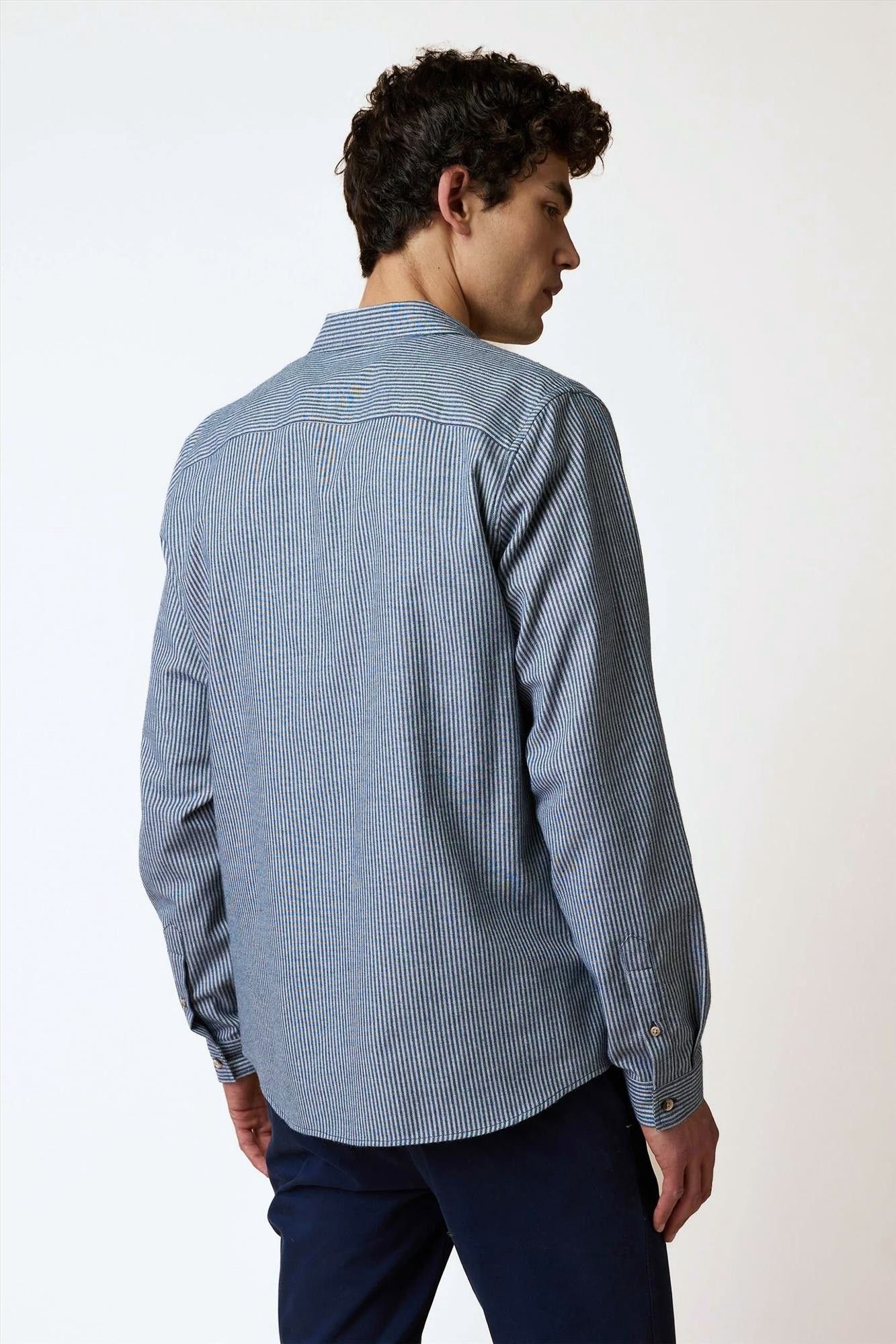 Faguo - Blauw Iraty hemd