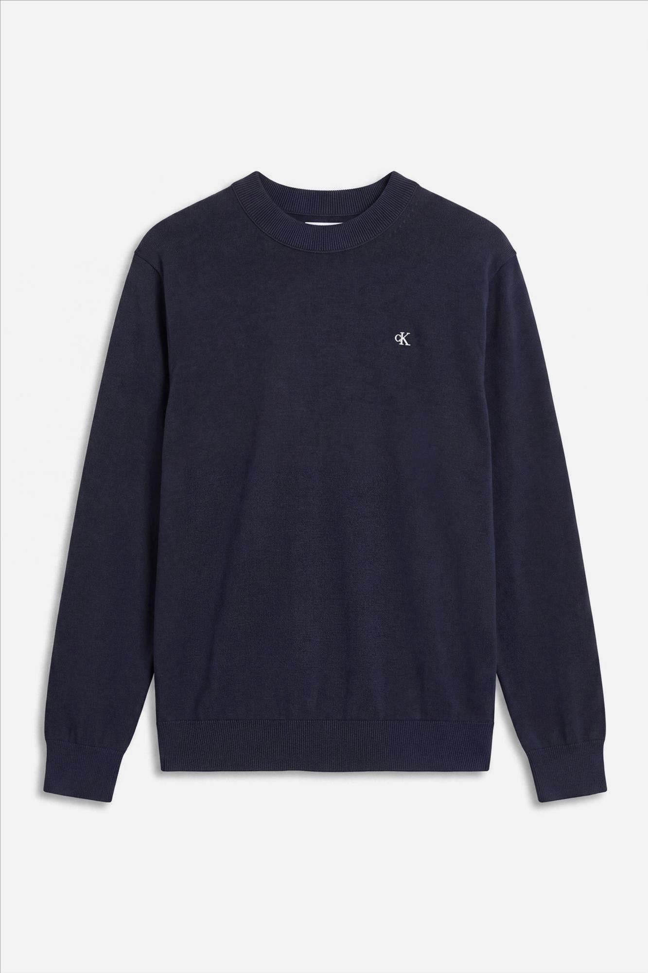 Calvin Klein Jeans - Donkerblauwe Classic trui