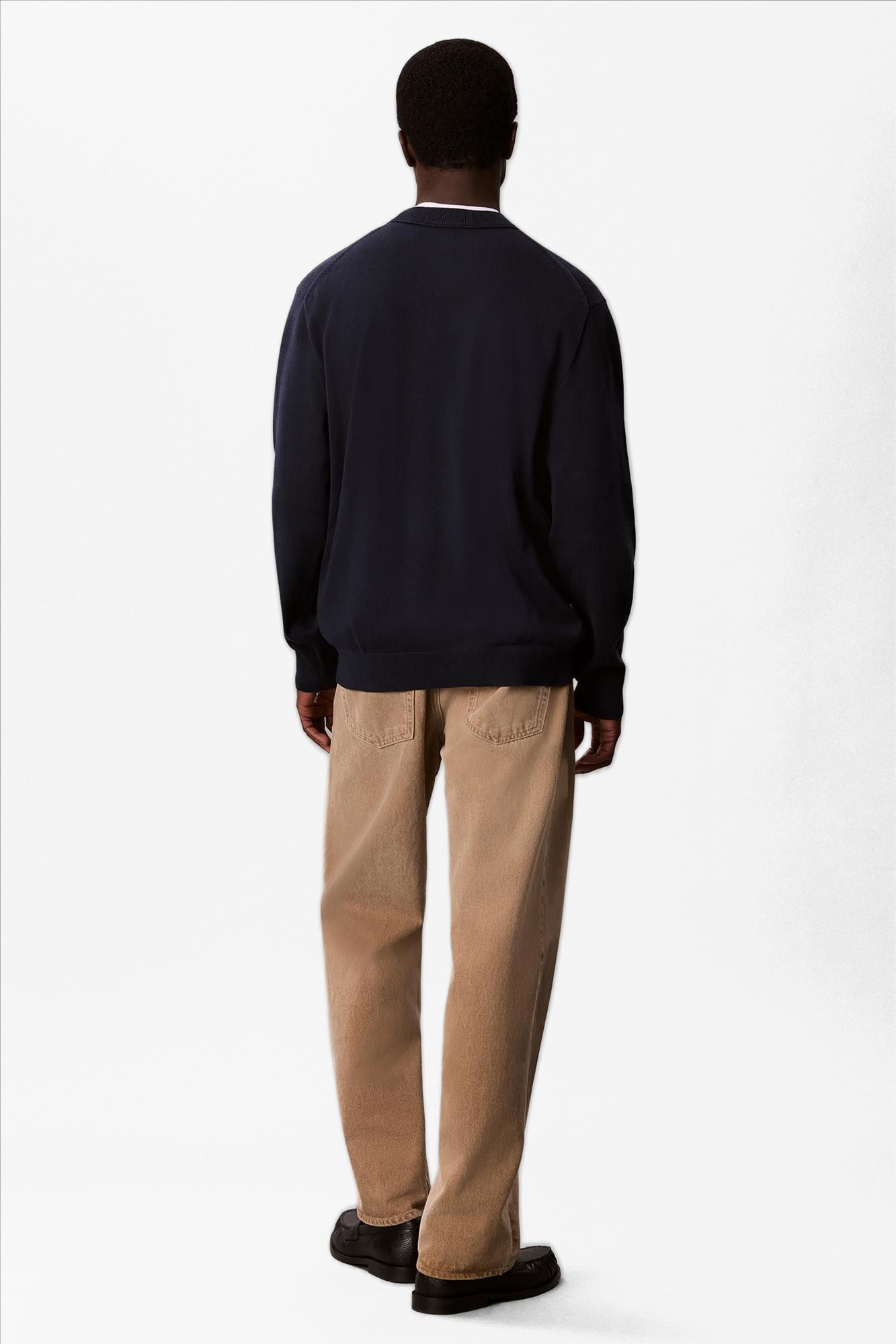 Calvin Klein Jeans - Donkerblauwe Classic trui