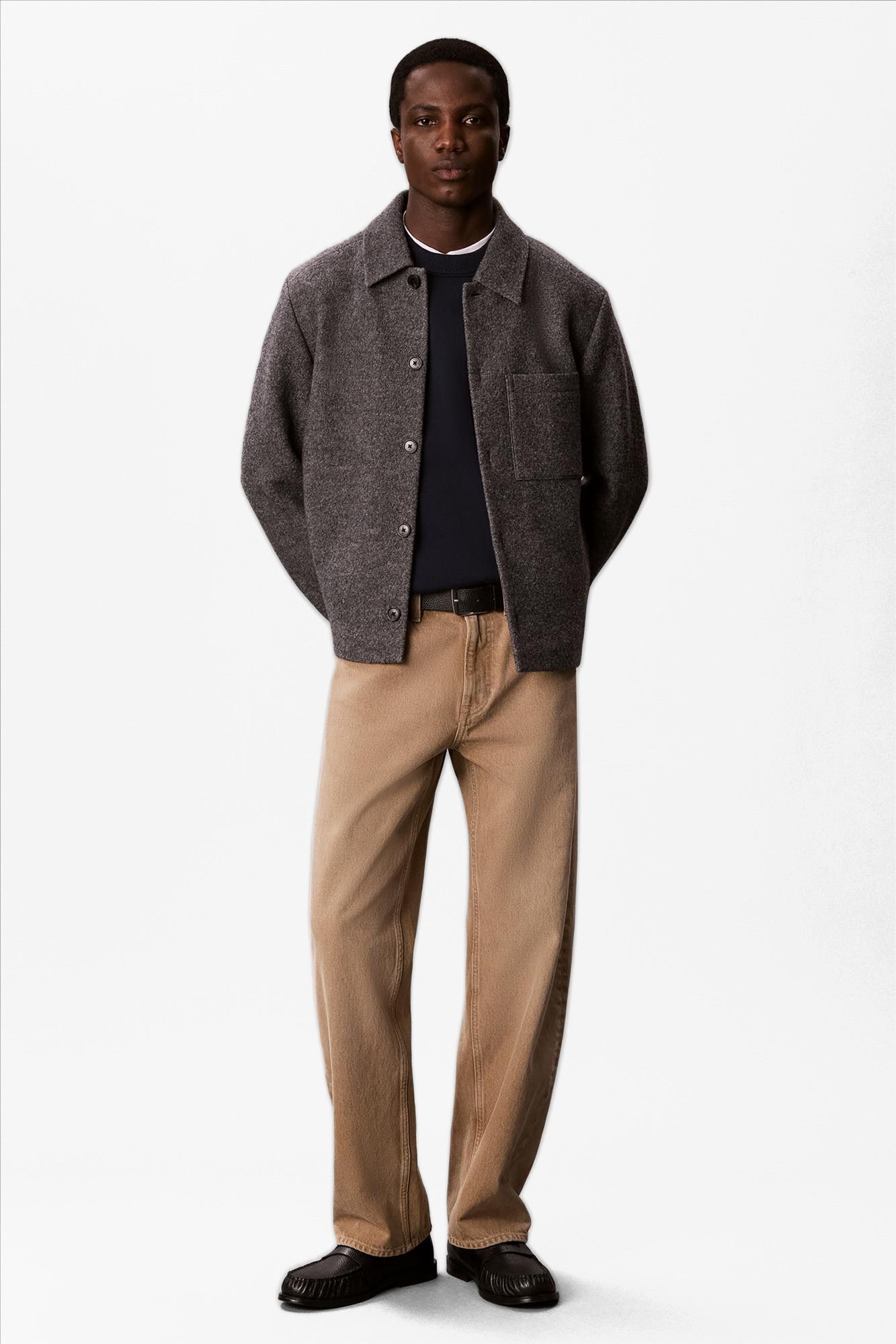 Calvin Klein Jeans - Donkerblauwe Classic trui