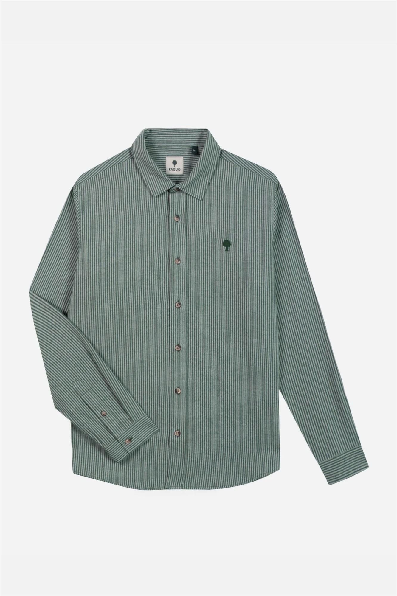 Faguo - Groen Iraty hemd