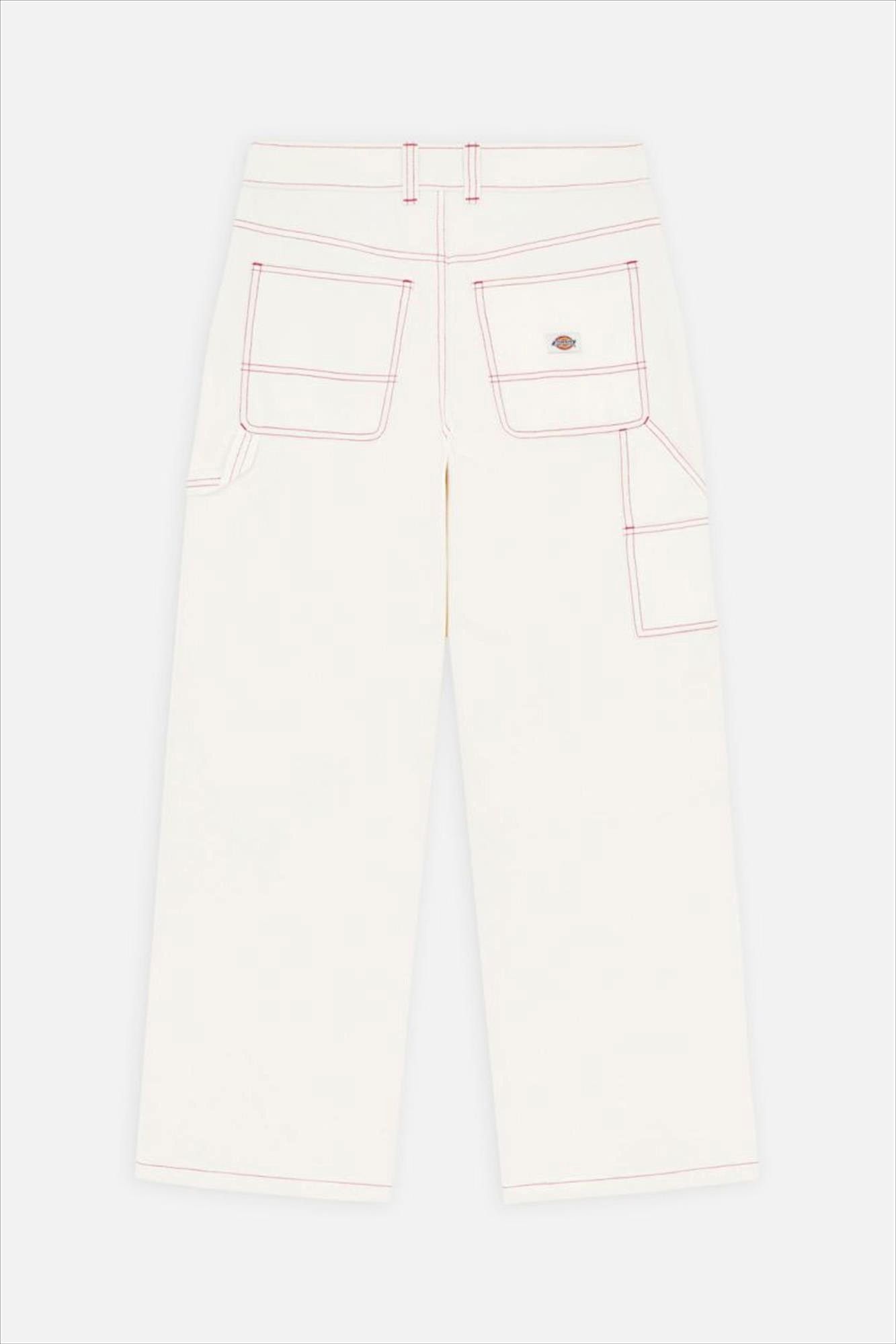 Dickies - Witte Carpenter loose jeans