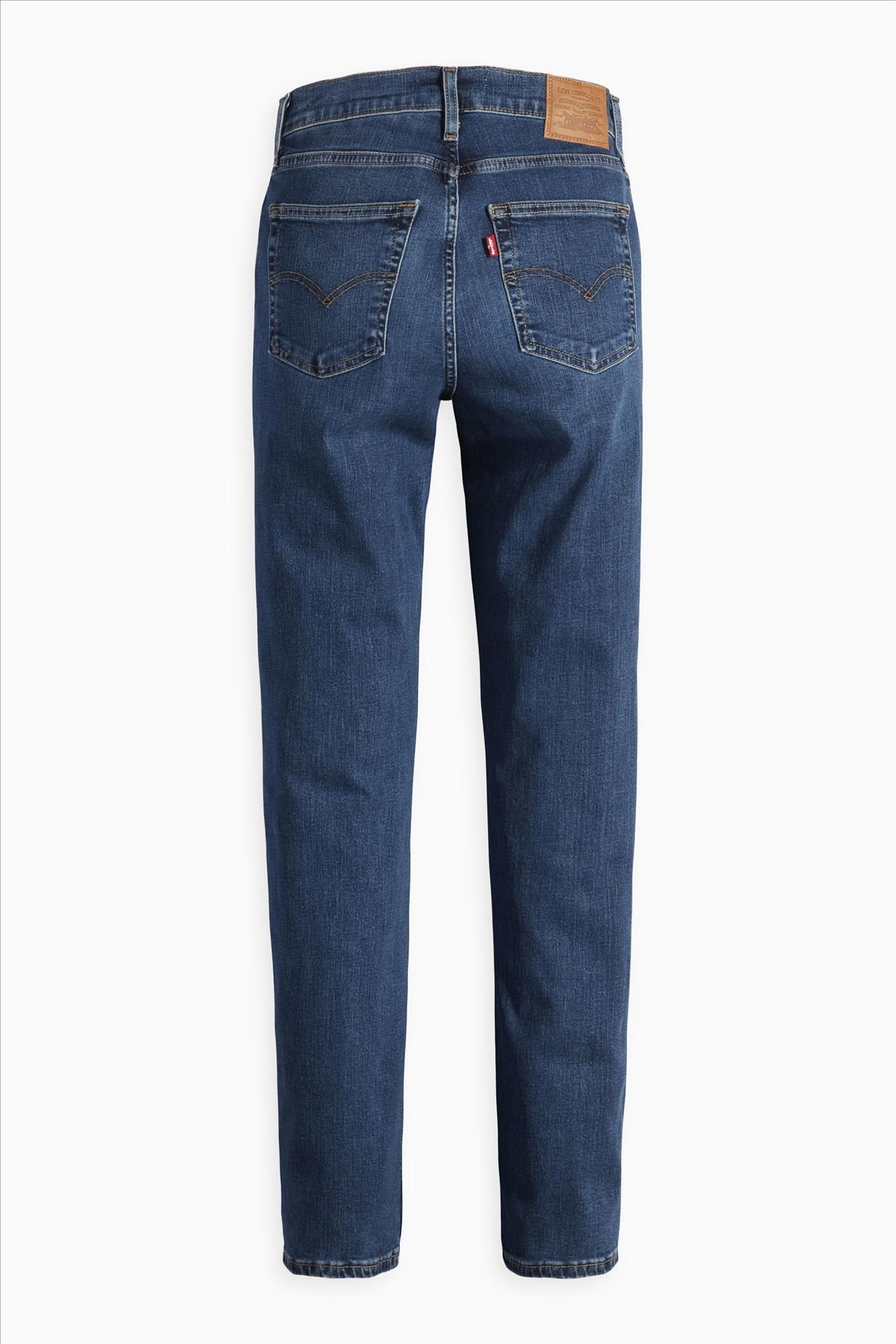 Levi's - Donkerblauwe 724 Slim Straight jeans