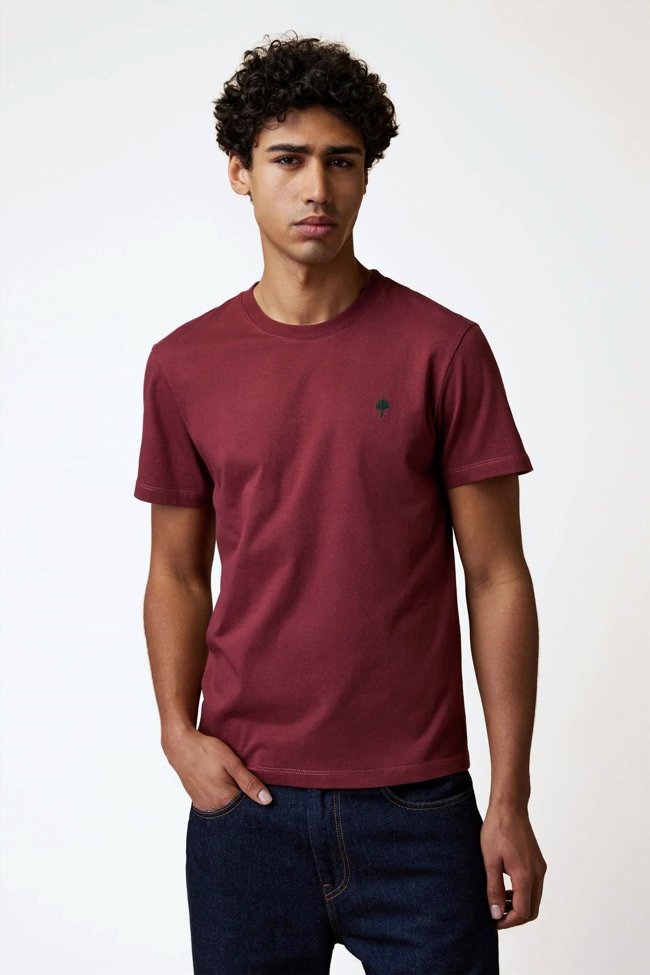 Faguo - Bordeaux Arcy T-shirt