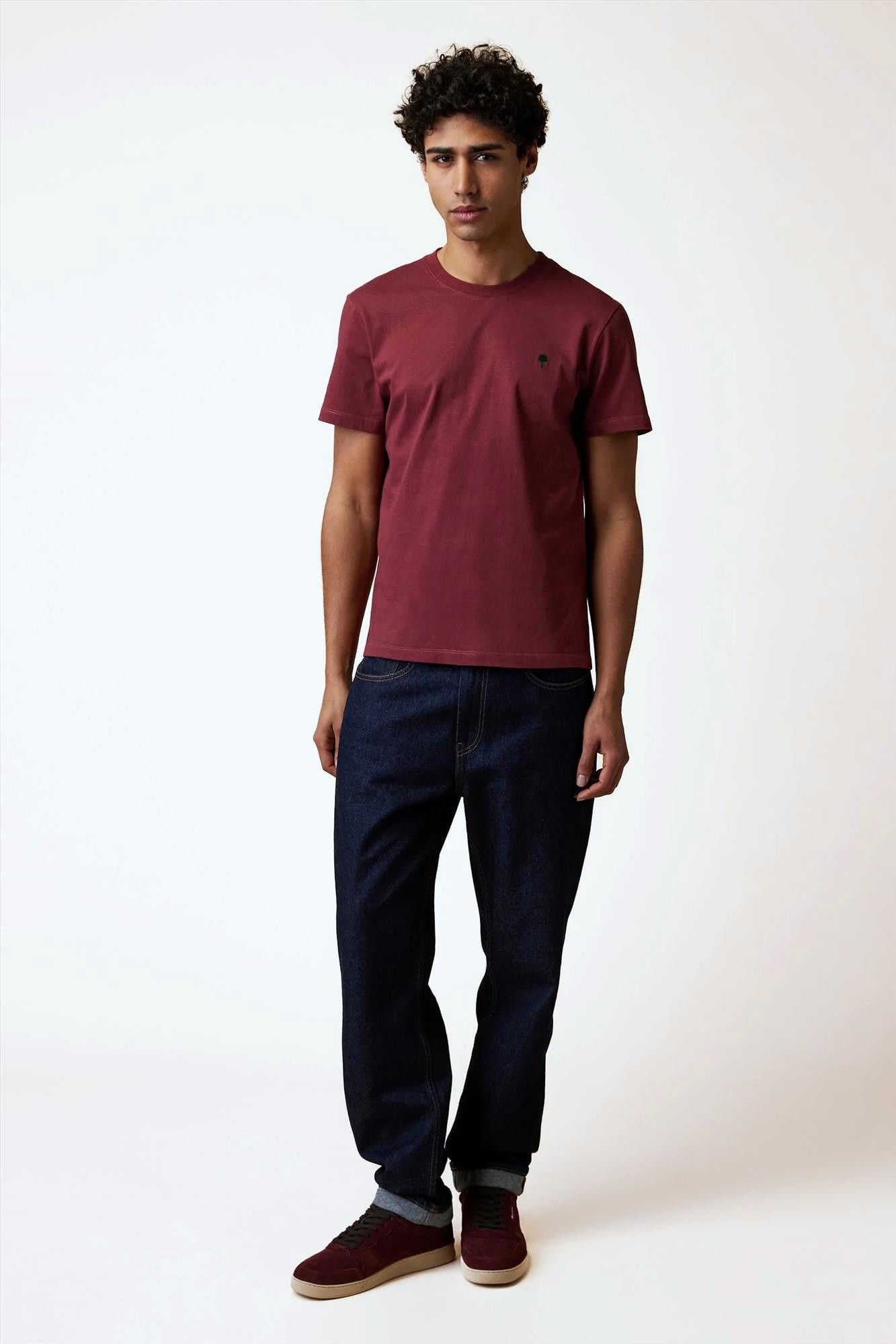Faguo - Bordeaux Arcy T-shirt
