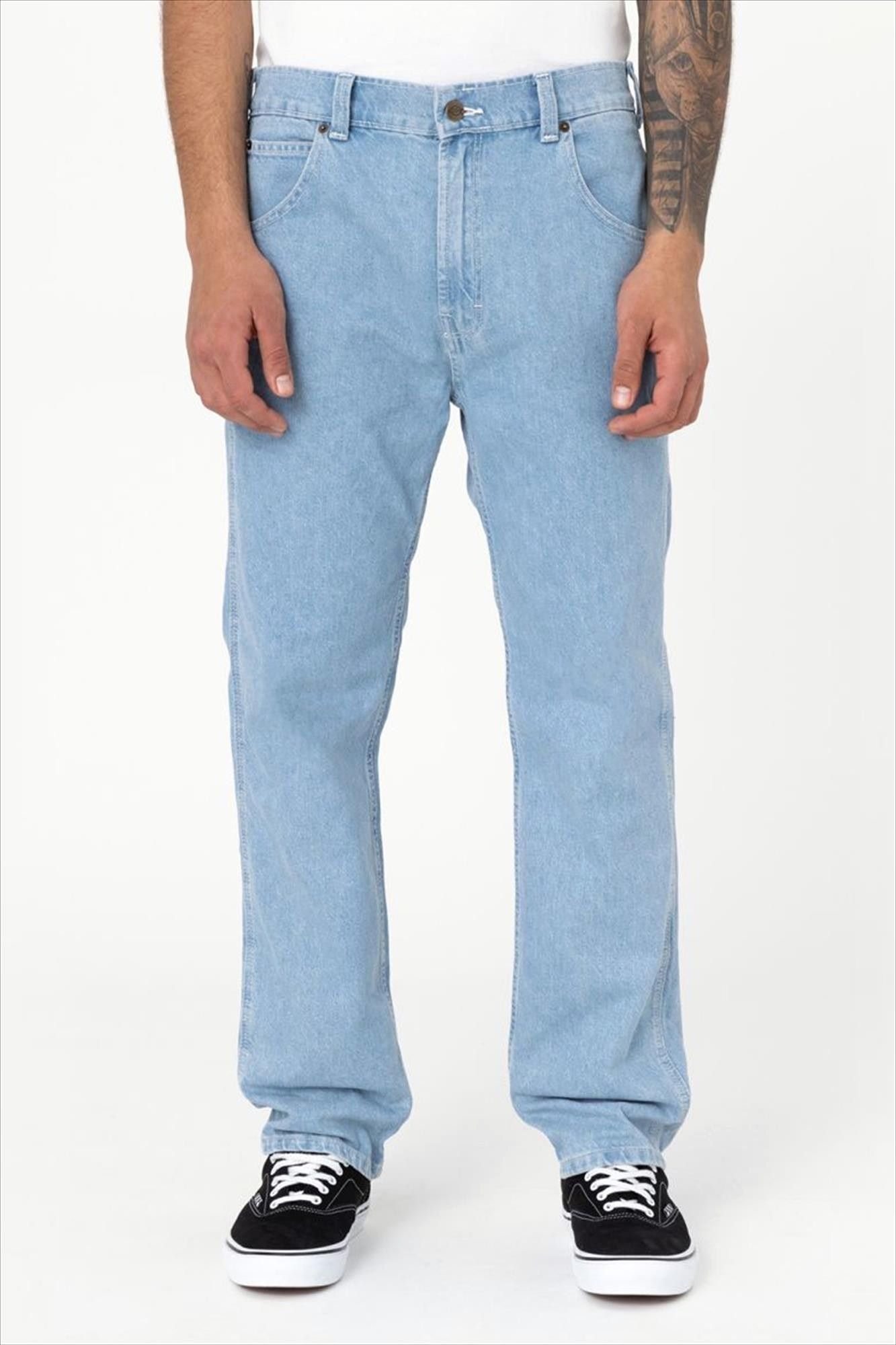 Dickies - Lichtblauwe 90's Houston jeansbroek