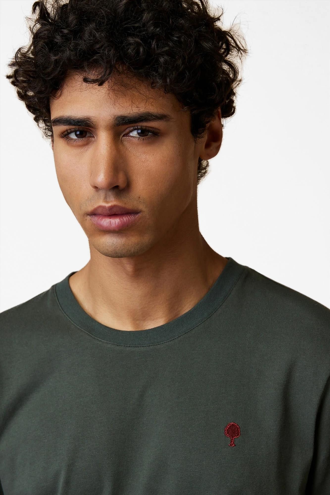 Faguo - Donkergroene Arcy T-shirt