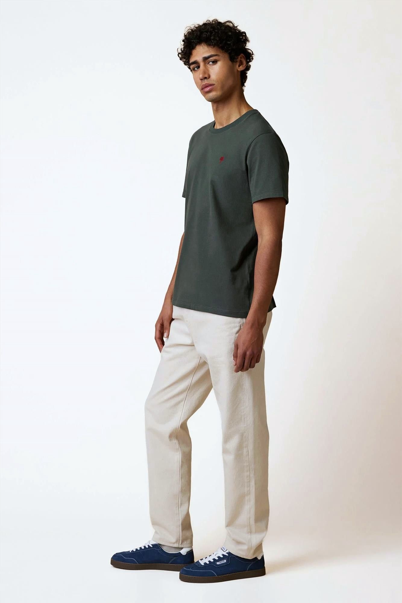 Faguo - Donkergroene Arcy T-shirt