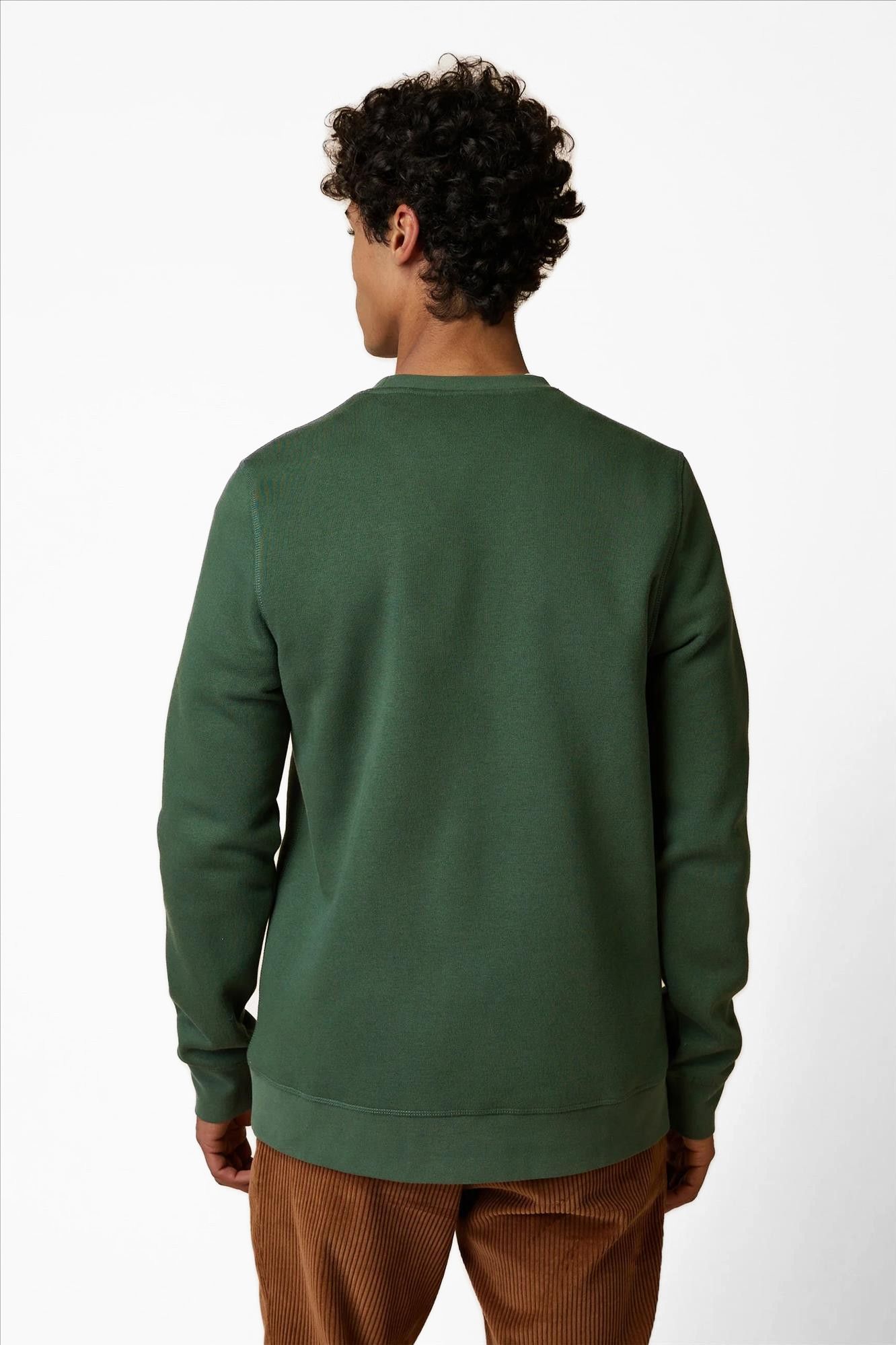 Faguo - Donkergroene Donzy sweater