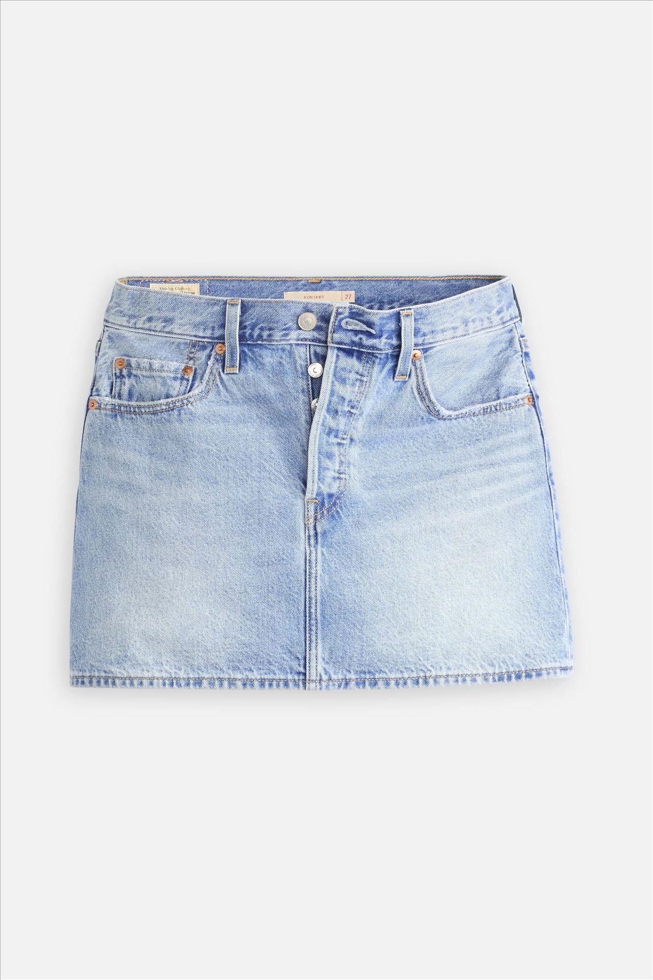 Levi's - Blauwe Icon jeansrok