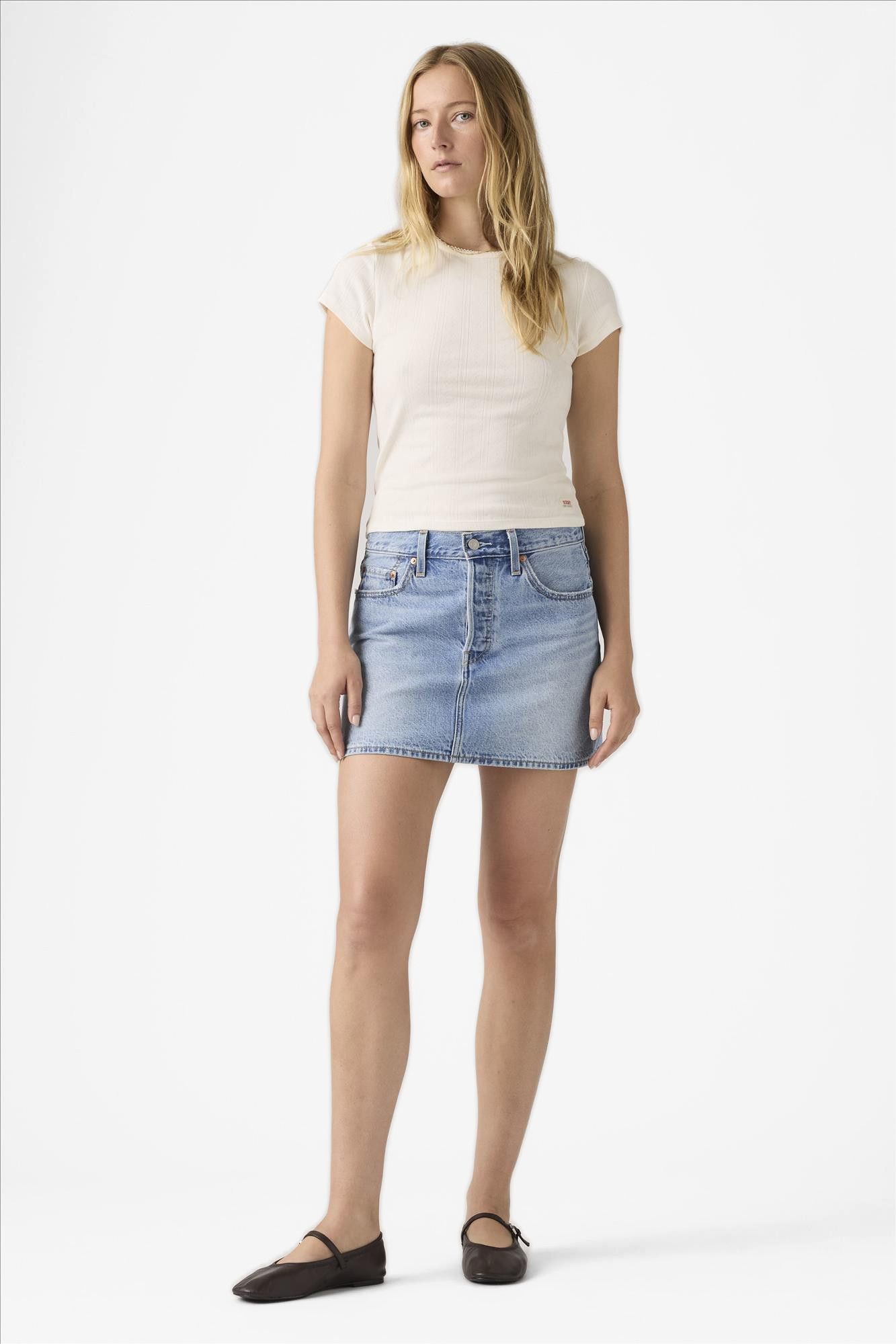 Levi's - Blauwe Icon jeansrok