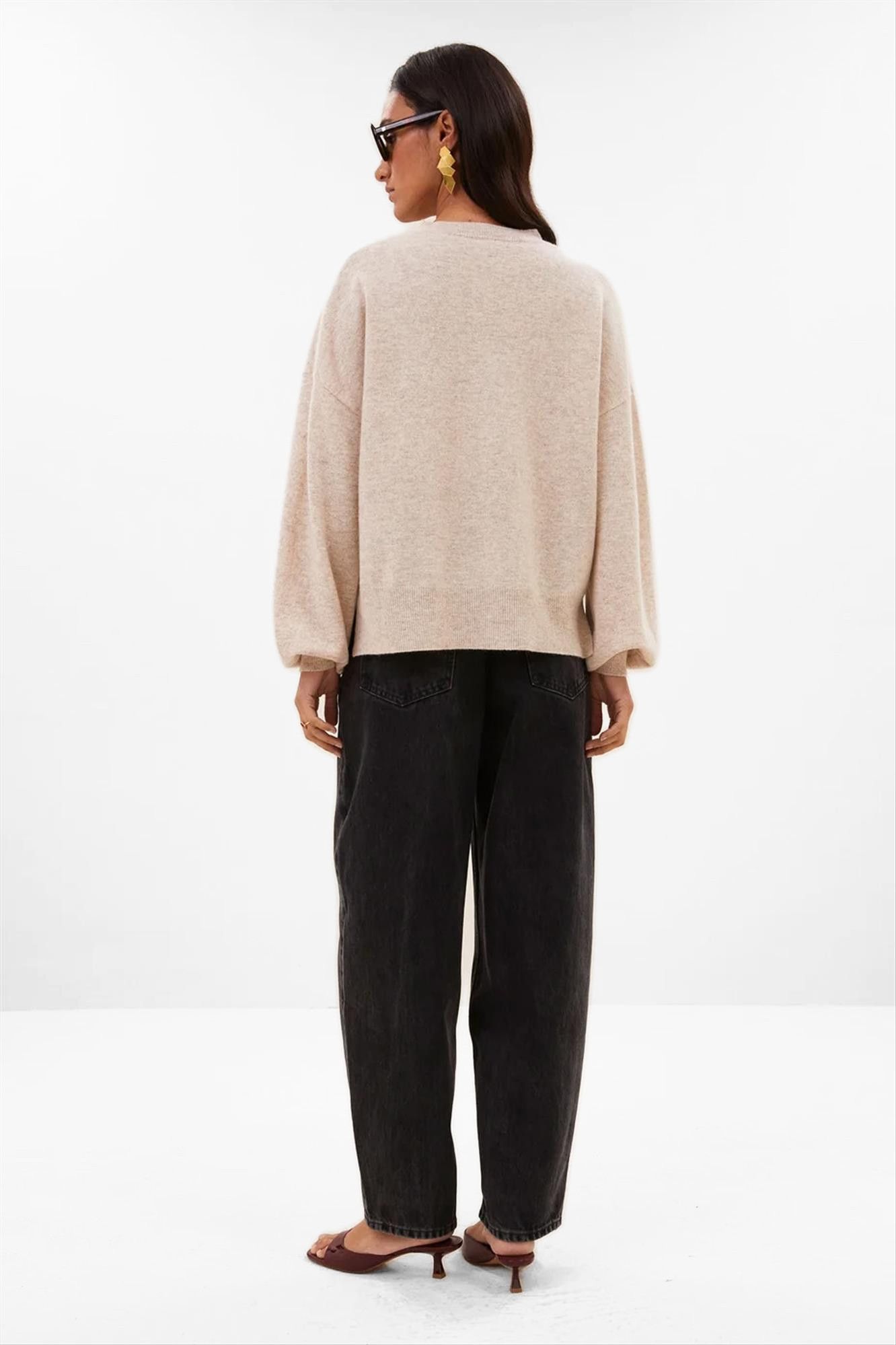 BY BAR - Beige Sammie trui