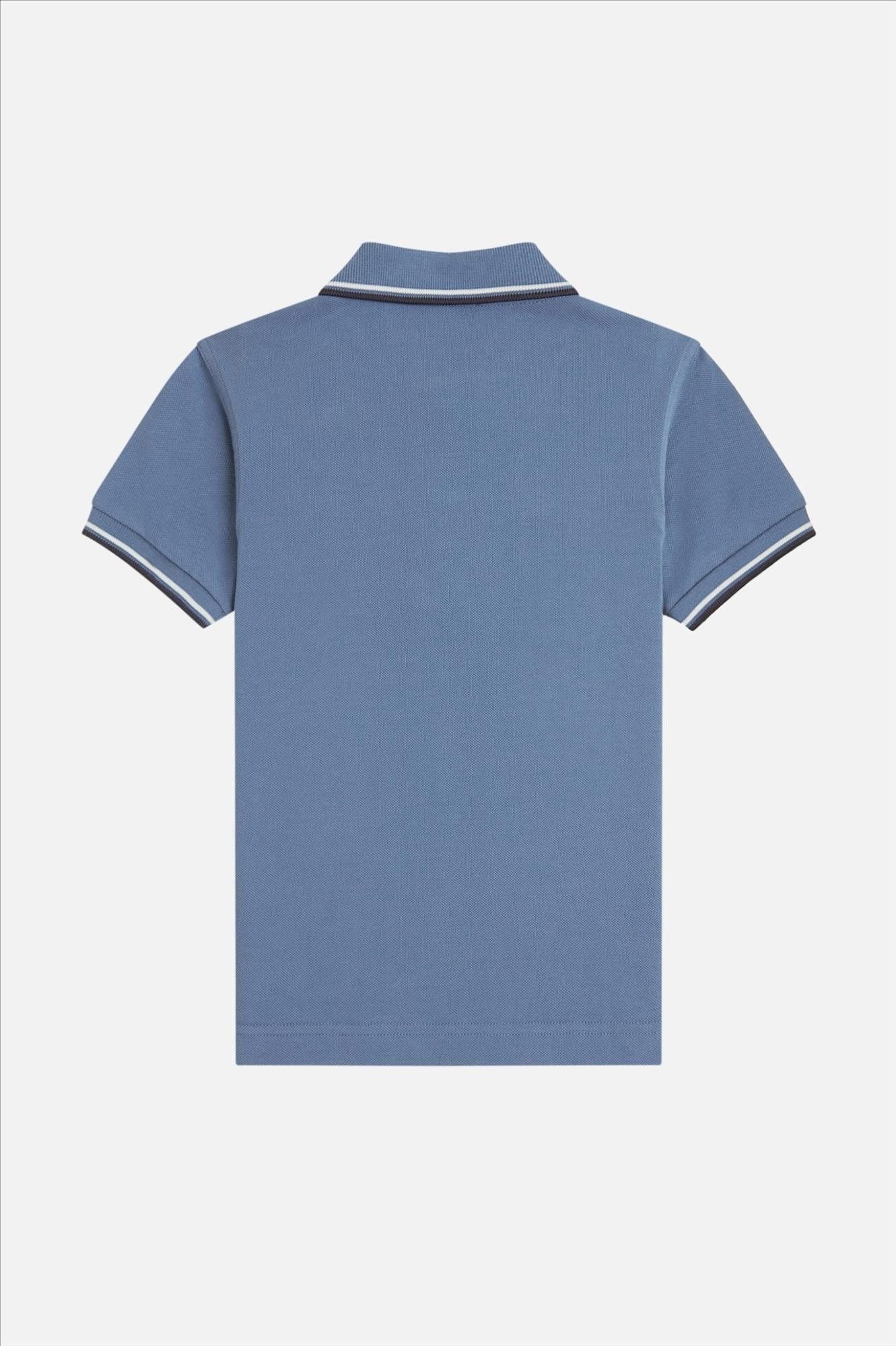 Fred Perry - Blauwe Twin Tipped polo