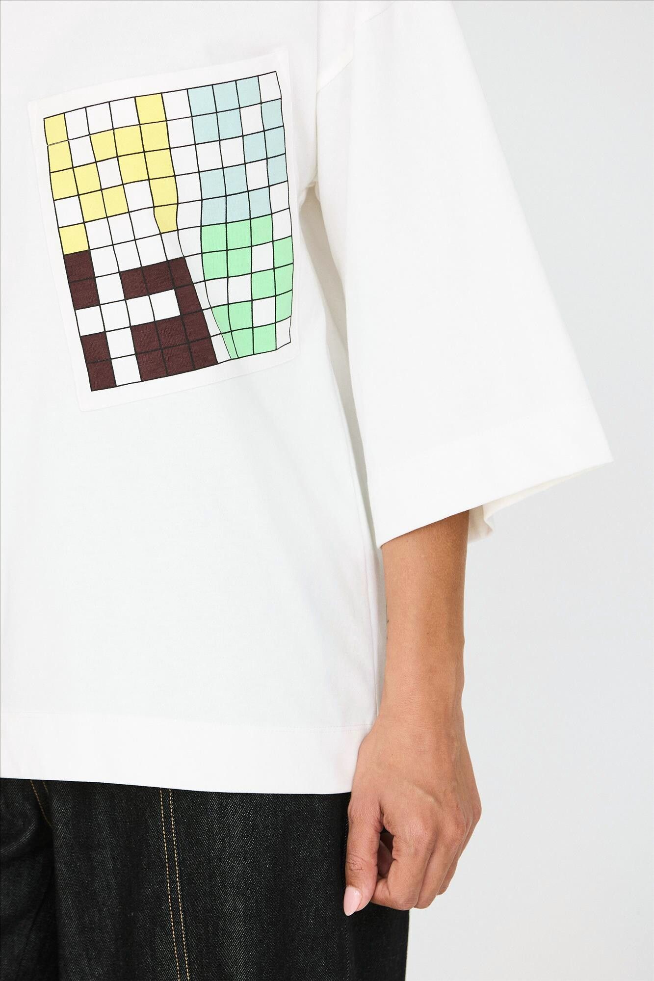 SkunkFunk - Ecru Hendaia T-shirt