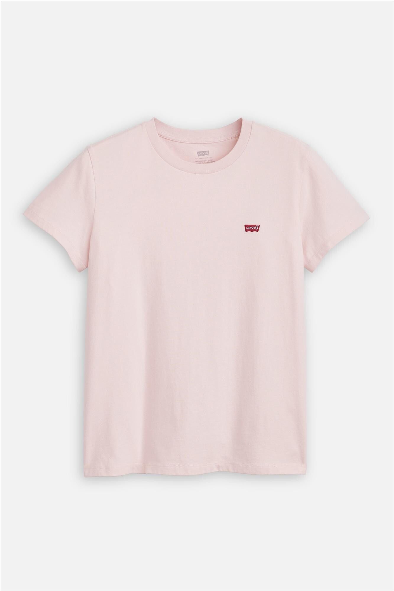 Levi's - Lichtroze Batwing Perfect T-shirt