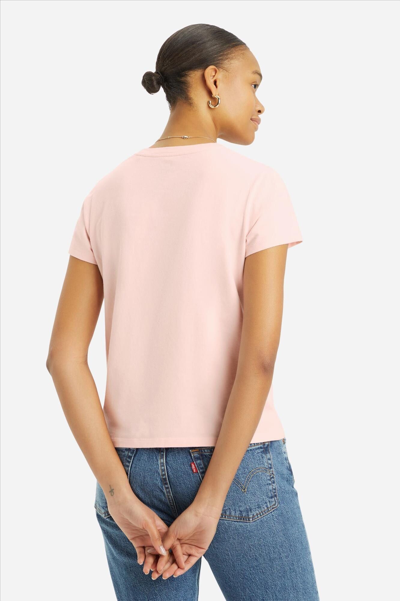 Levi's - Lichtroze Batwing Perfect T-shirt