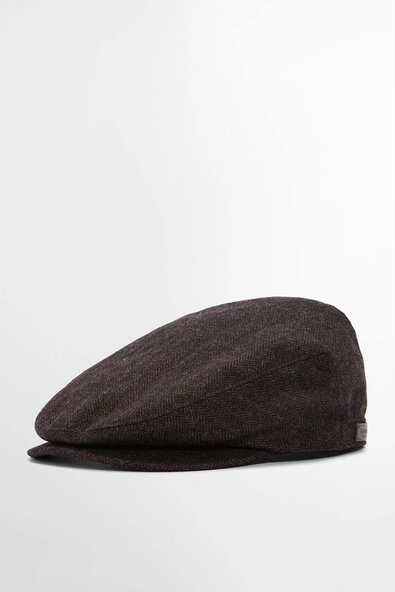 Barbour - Donkerbruine Barlow Flat pet