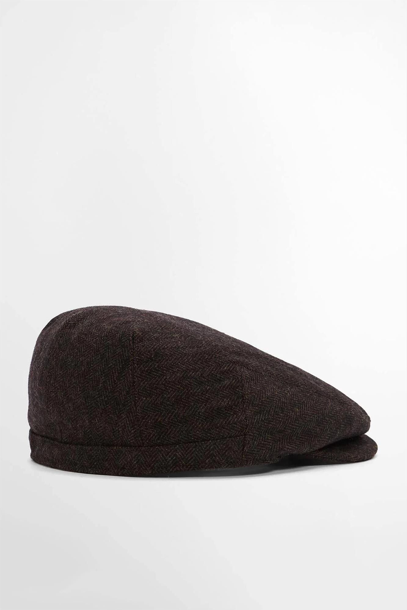 Barbour - Donkerbruine Barlow Flat pet