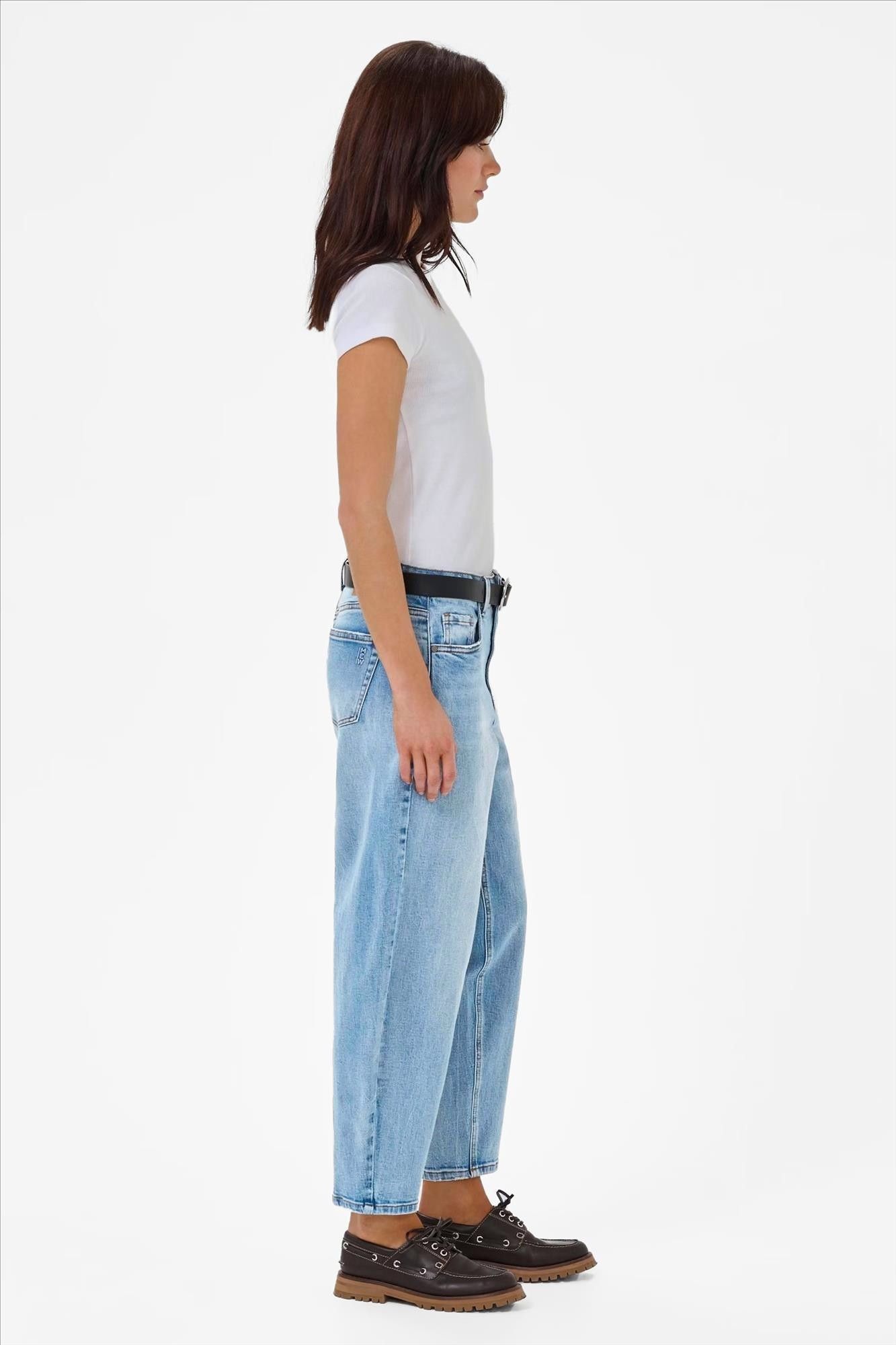 My Essential Wardrobe - Lichtblauwe Baloo barrel jeans