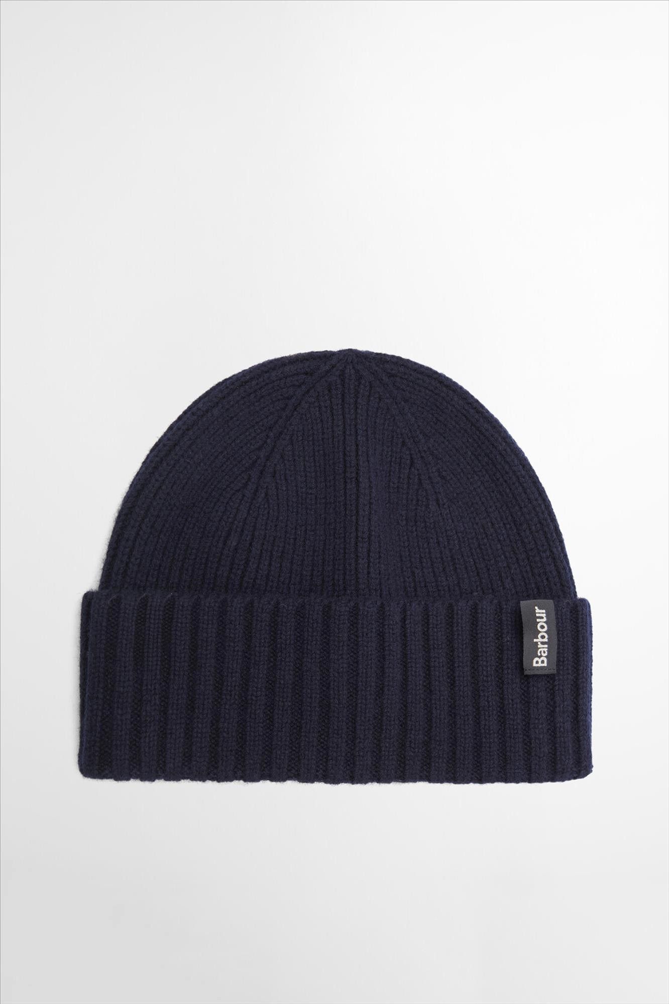 Barbour - Donkerblauwe Danforth muts