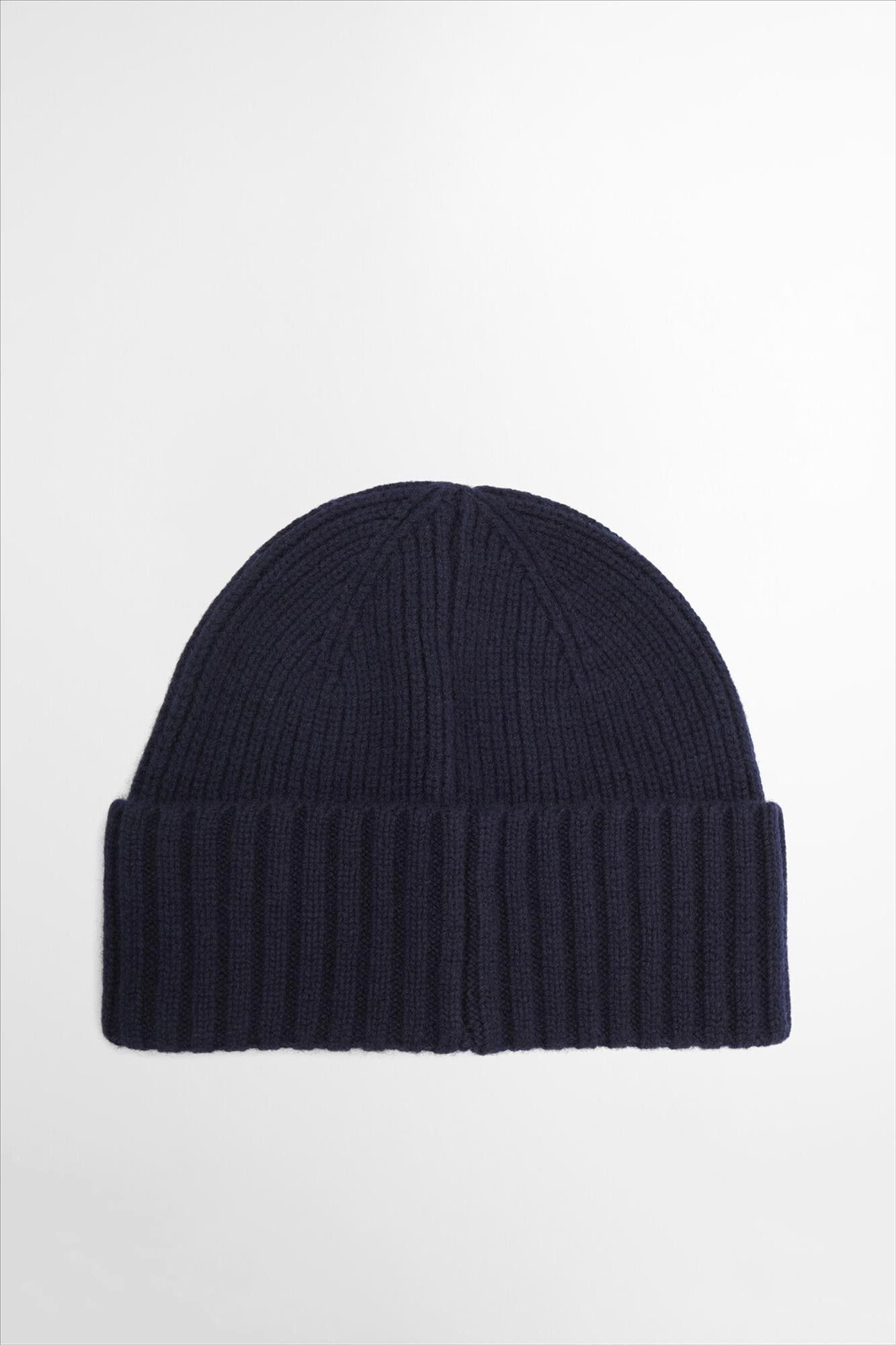 Barbour - Donkerblauwe Danforth muts