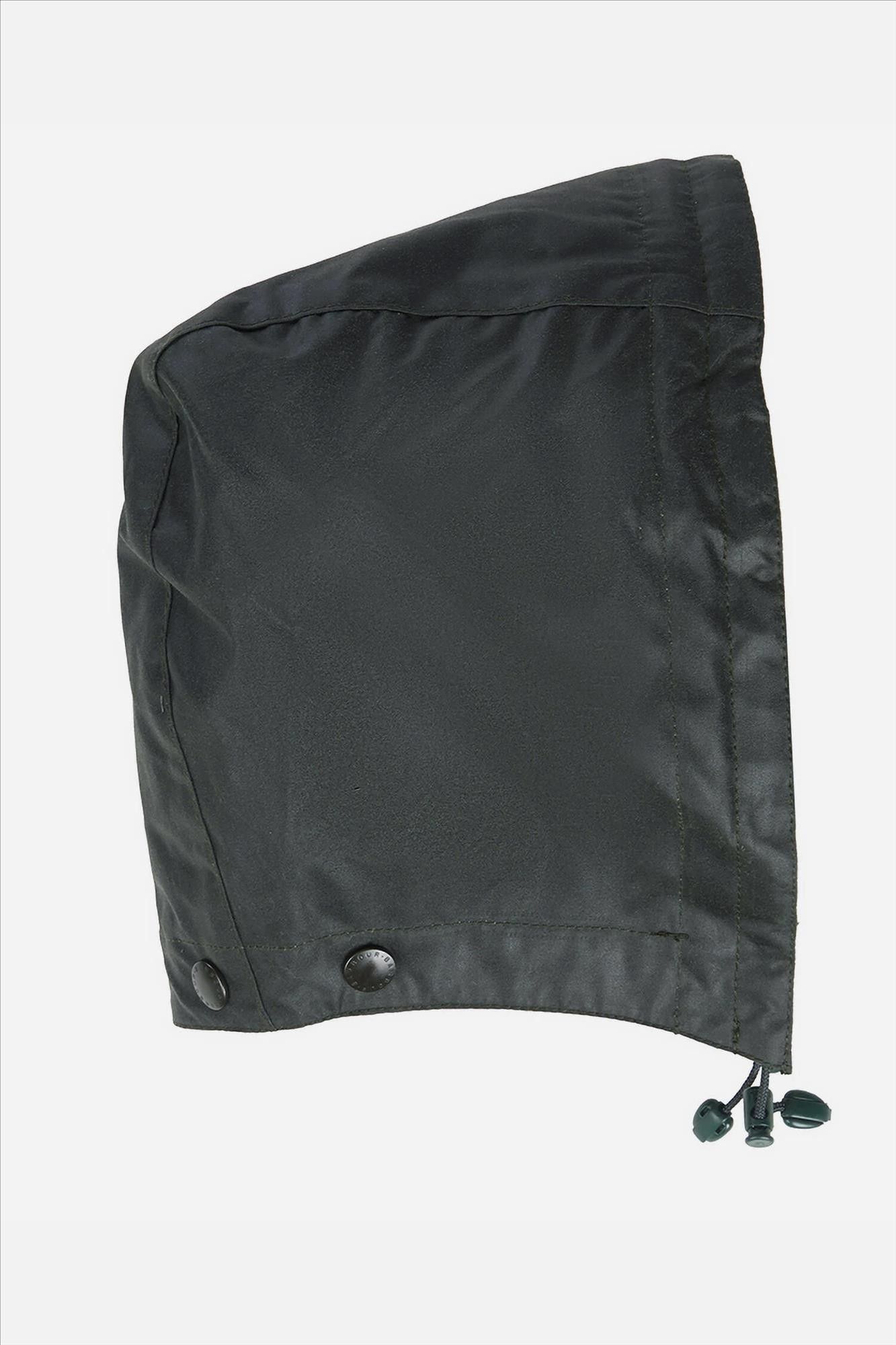 Barbour - Donkergroene Waxed Cotton kap