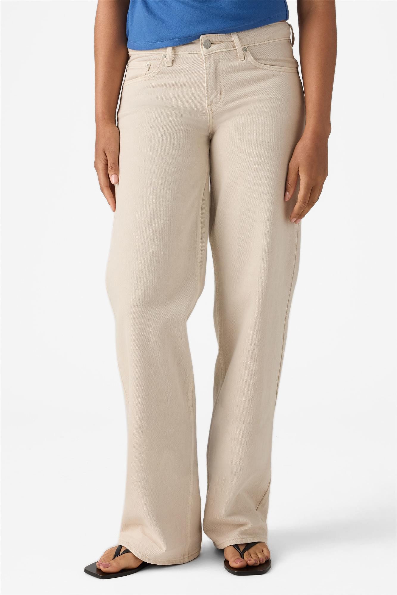 Levi's - Beige Low Loose jeans