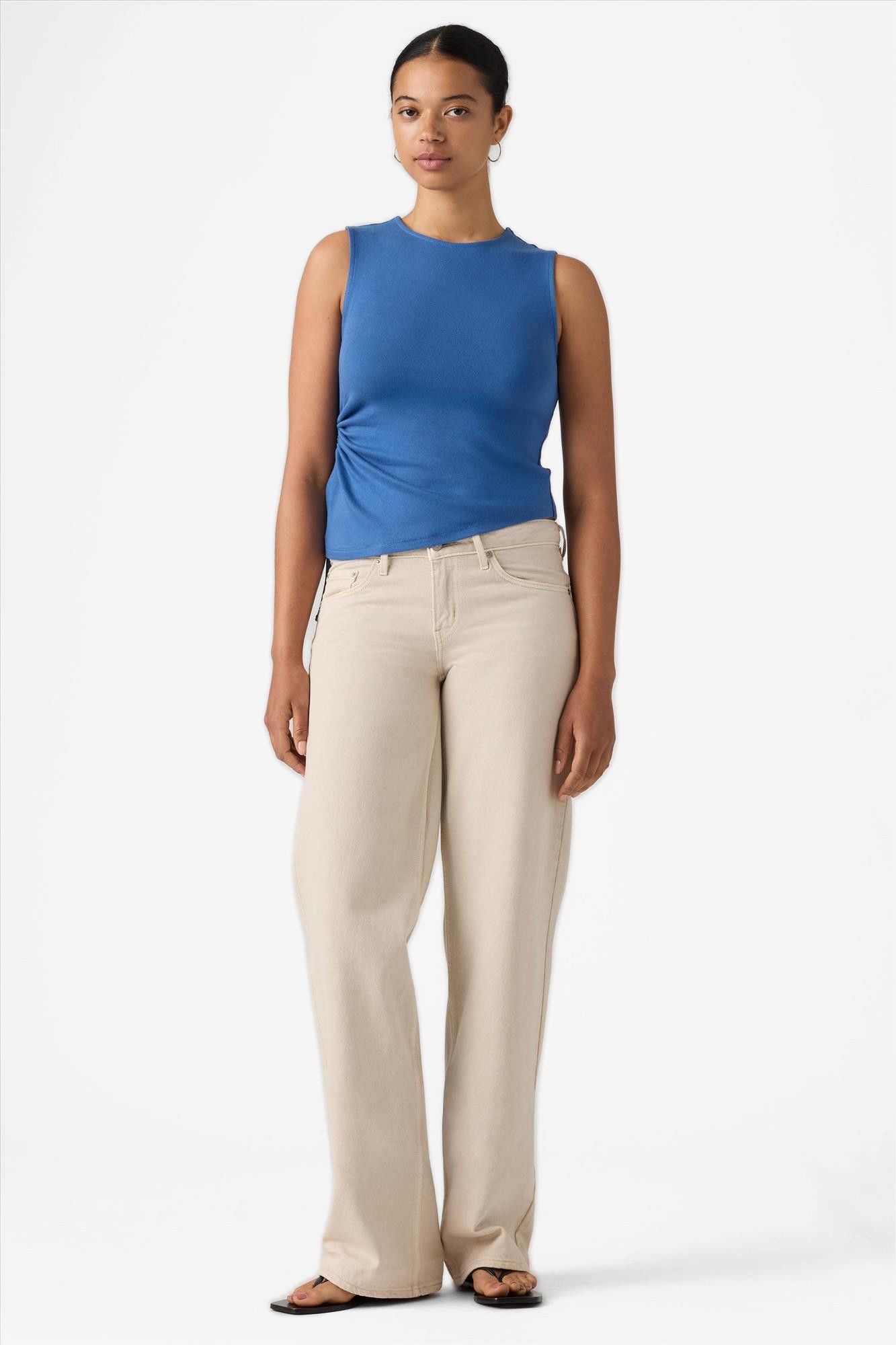 Levi's - Beige Low Loose jeans