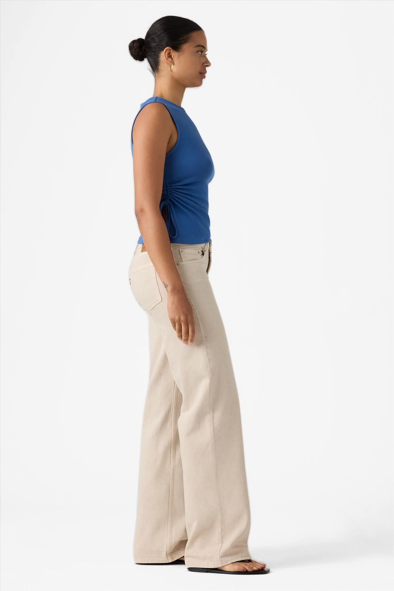 Levi's - Beige Low Loose jeans