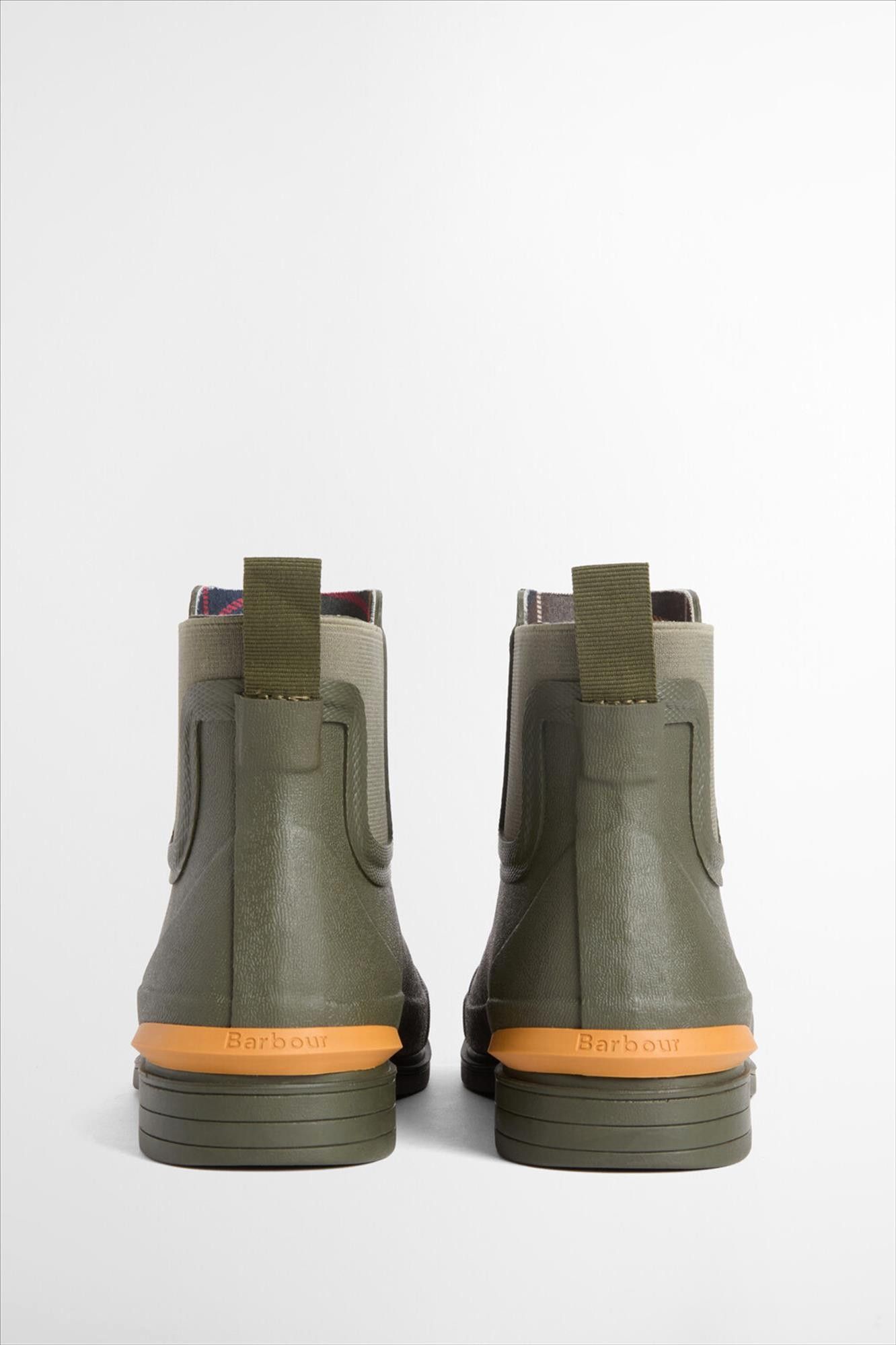 Barbour - Olijfgroene Abbeyfield enkellaarzen