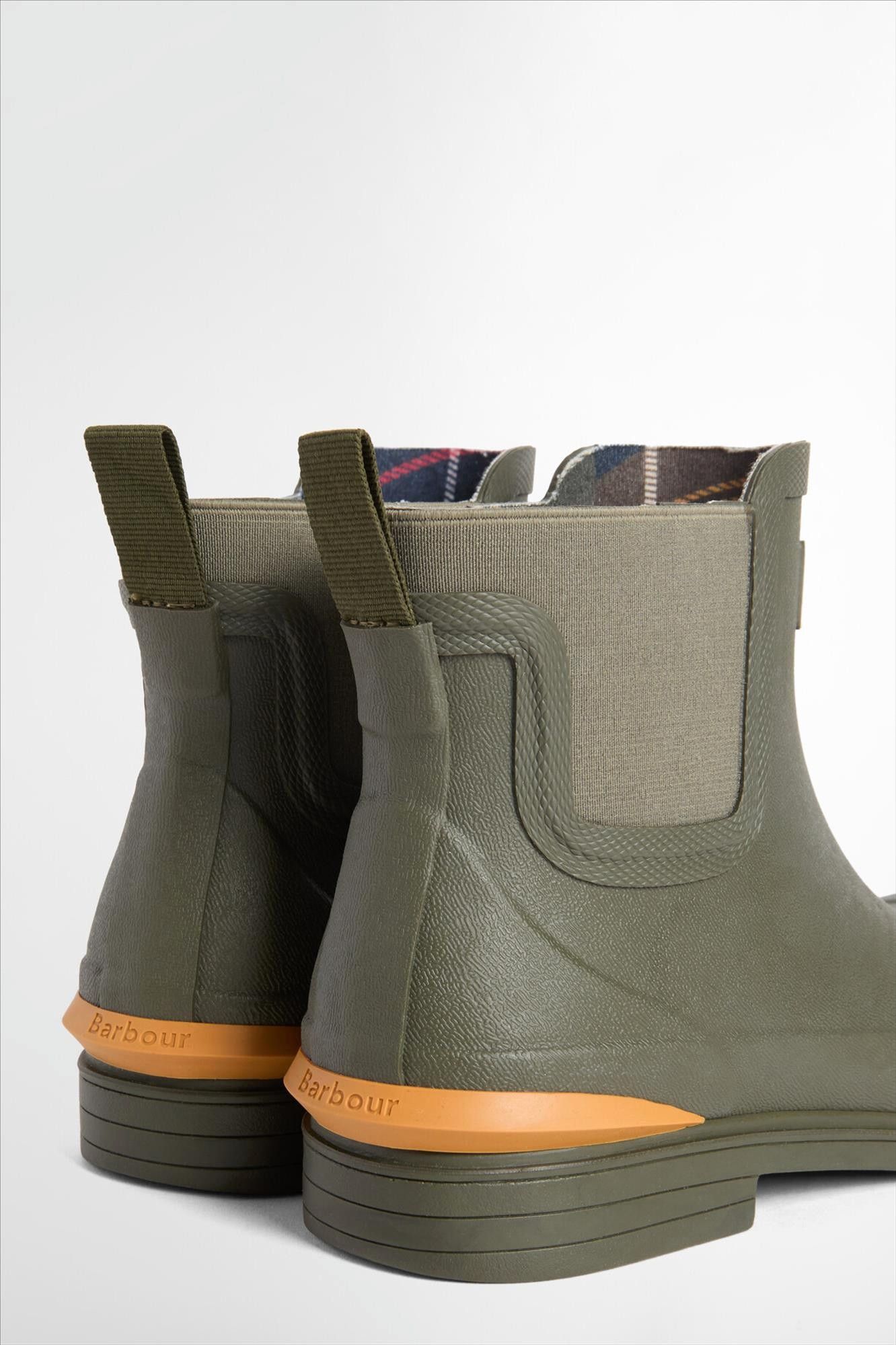 Barbour - Olijfgroene Abbeyfield enkellaarzen