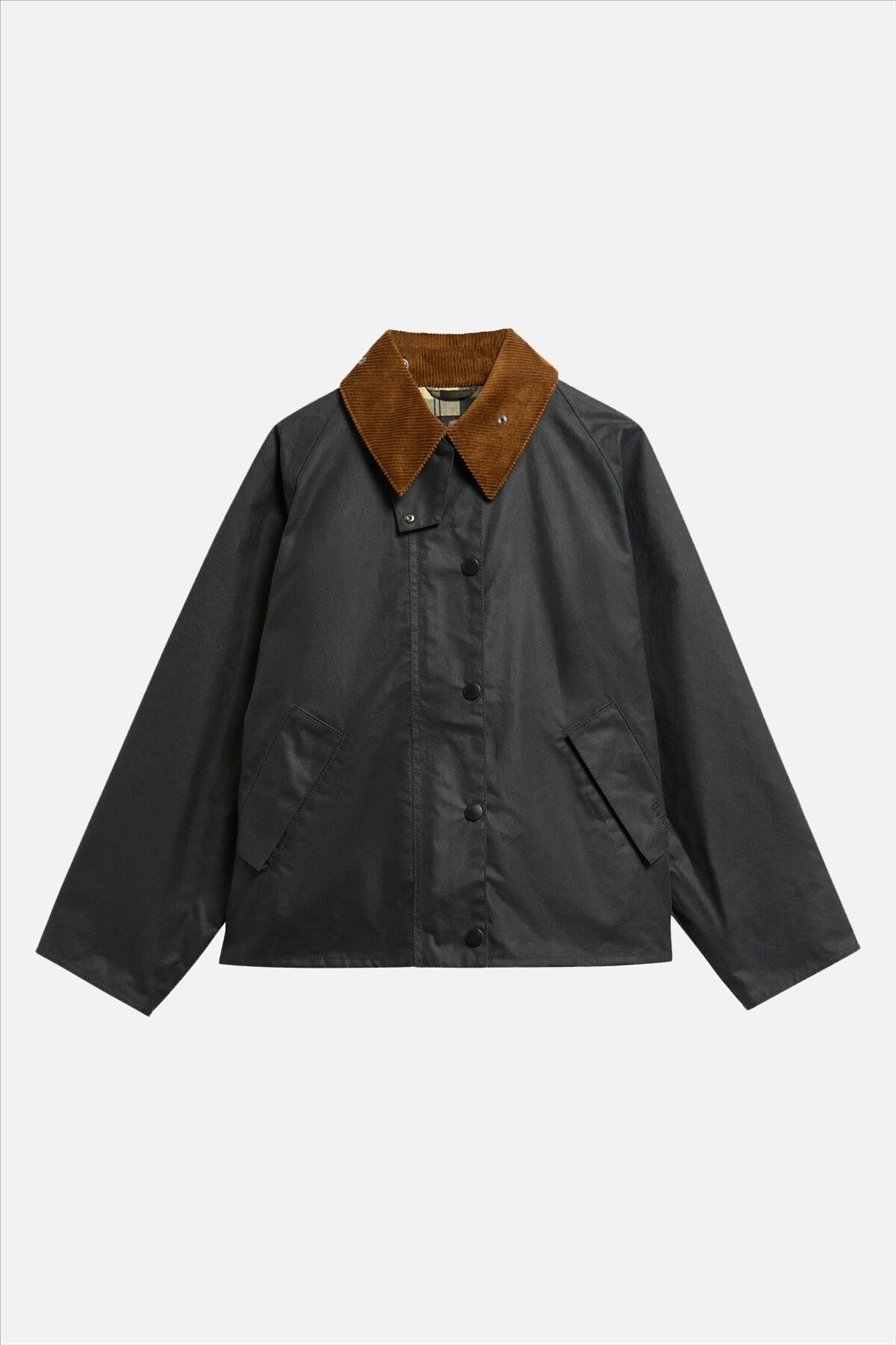 Barbour - Kaki Transport Waxed jas