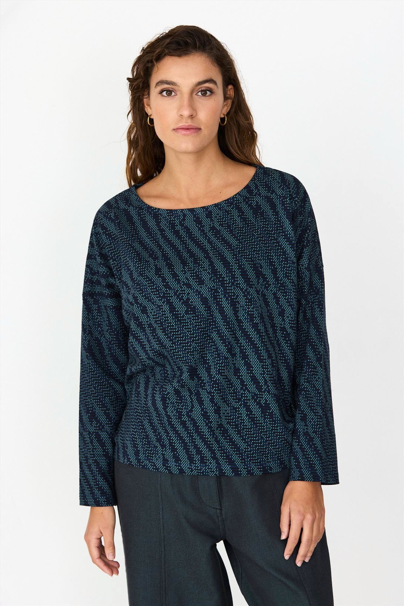 SkunkFunk - Donkerblauwe Ekiza longsleeve