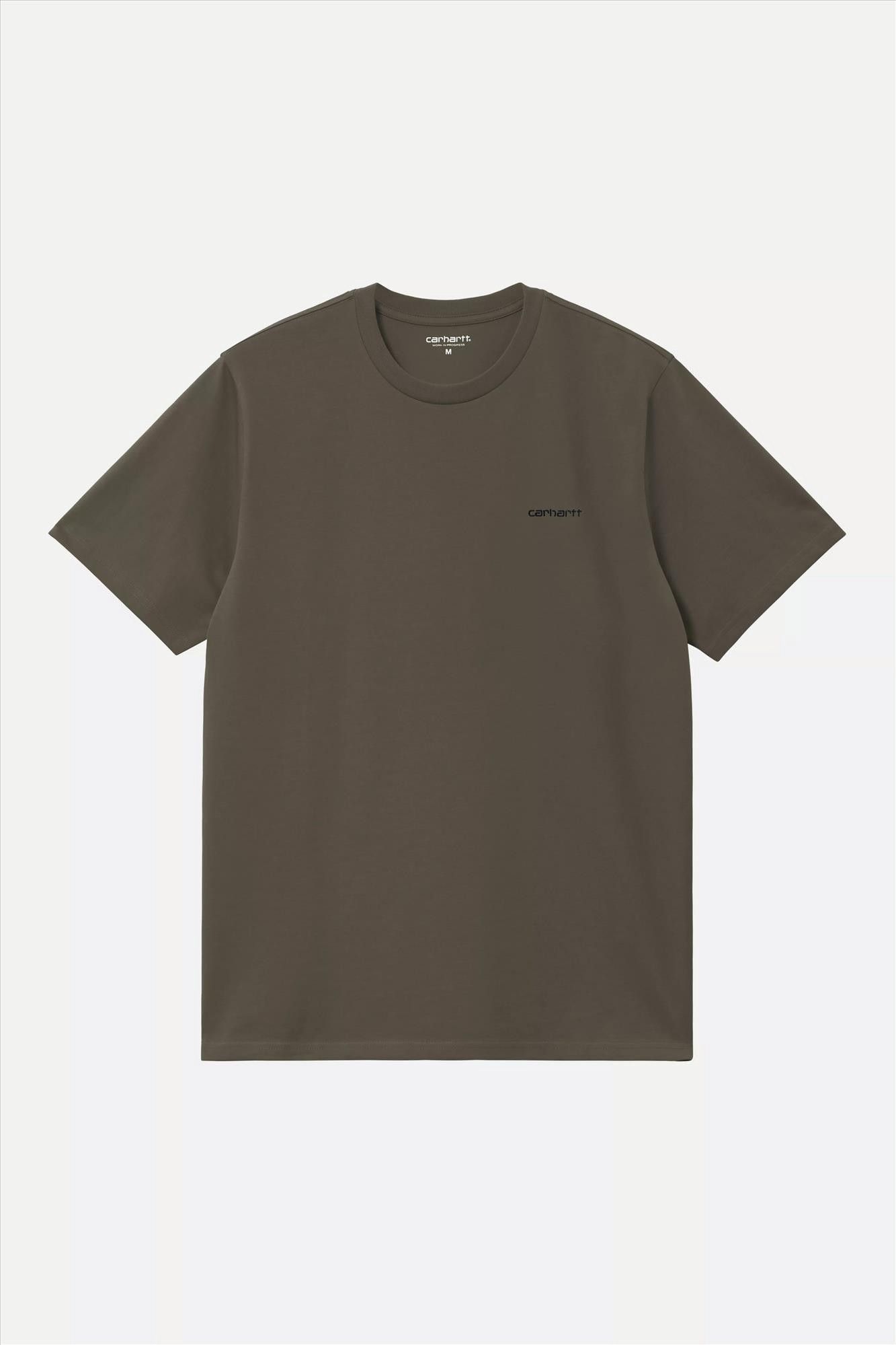 Carhartt WIP - Kaki Script Embroidery T-shirt
