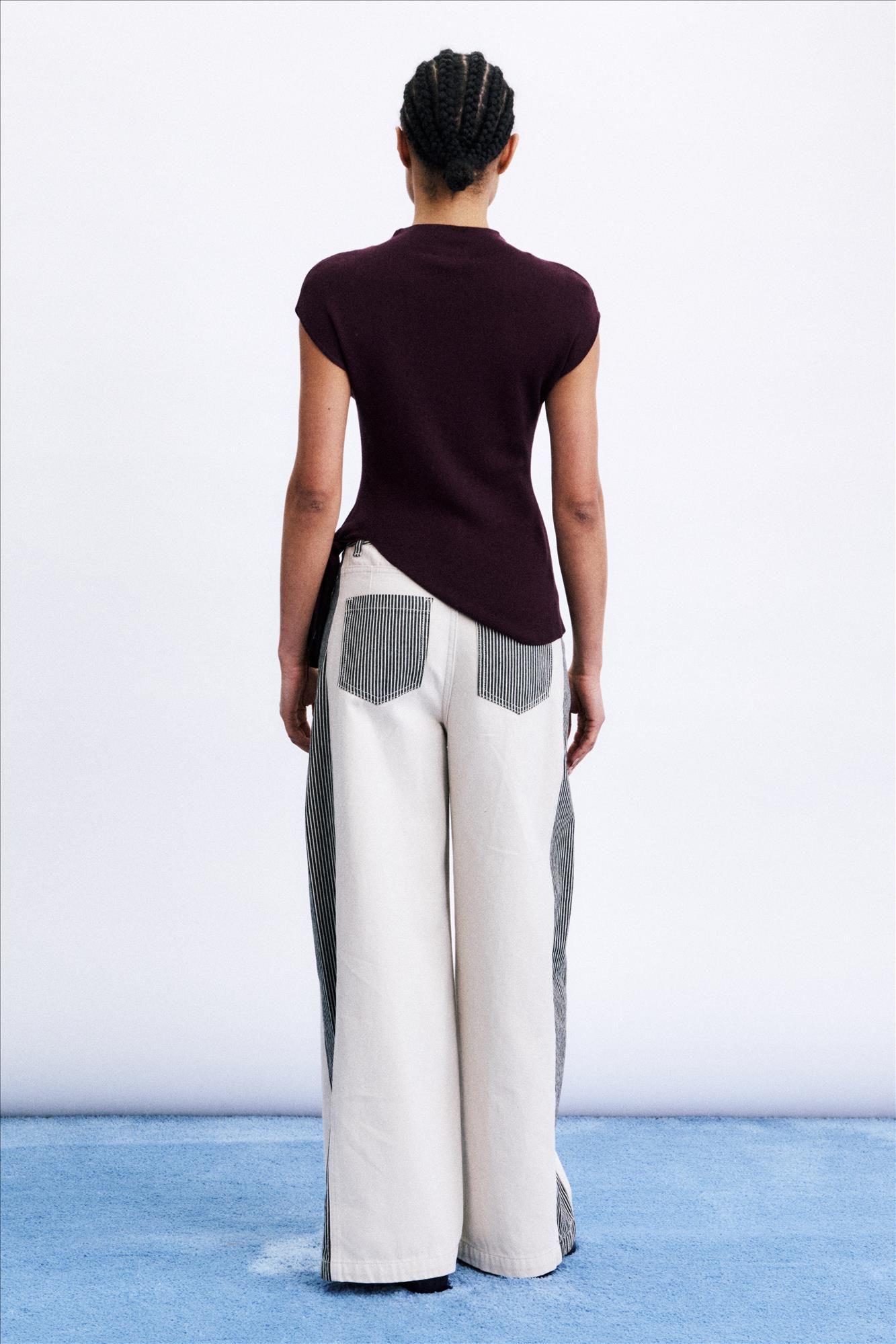 FRNCH - Donkerpaarse Hotaka top