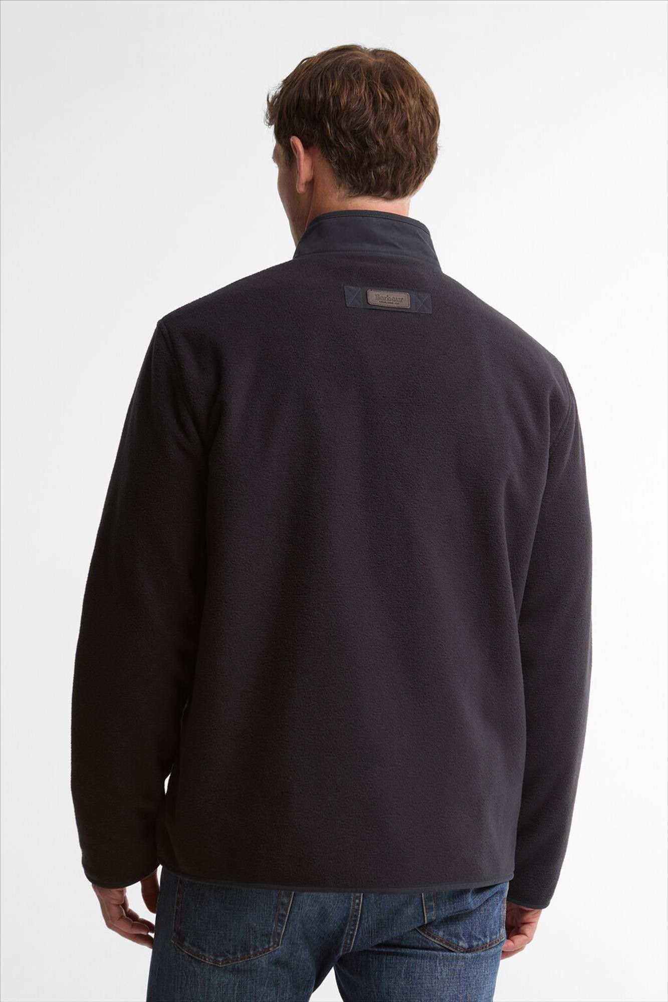 Barbour - Donkerblauwe Lowich Fleece jas