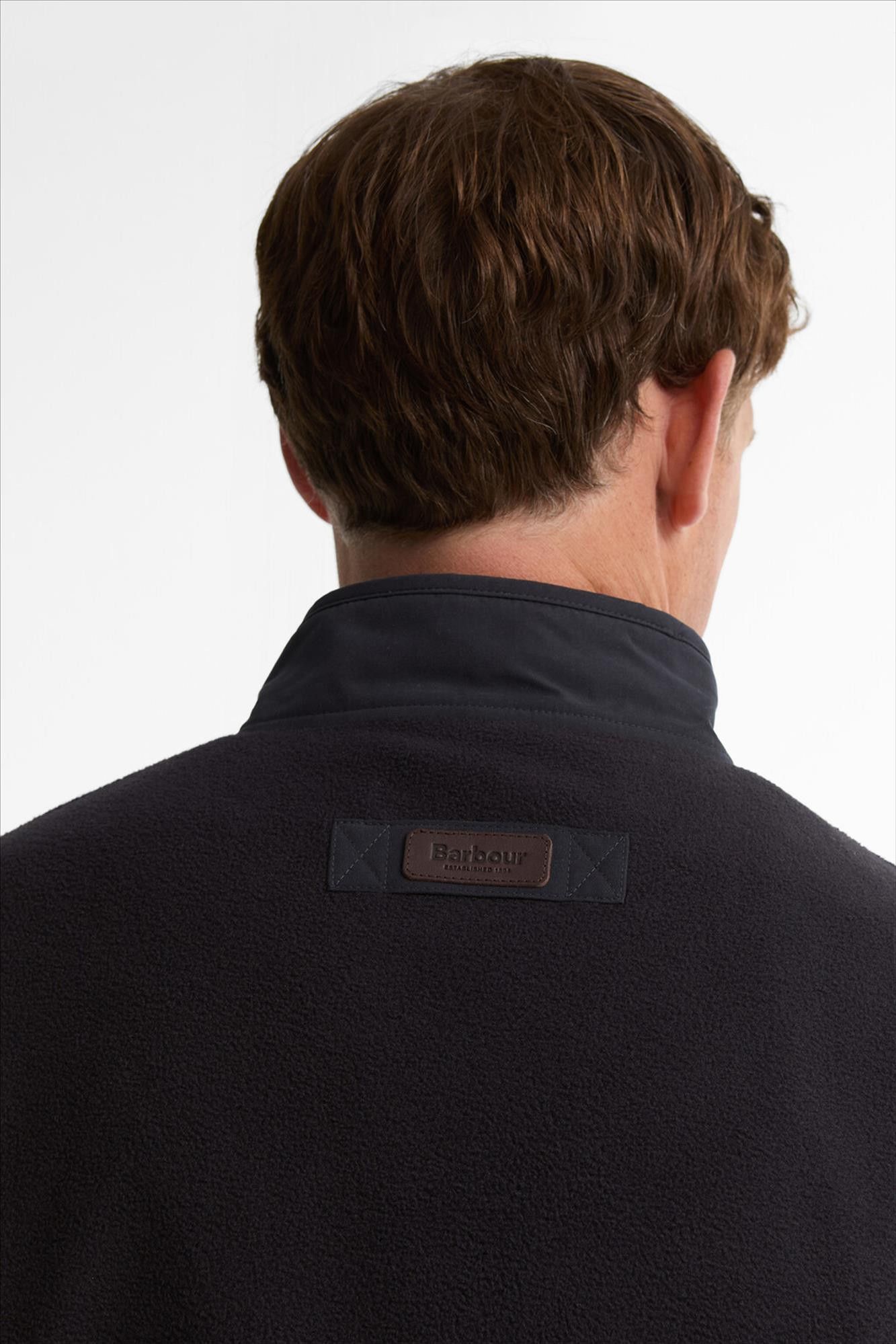 Barbour - Donkerblauwe Lowich Fleece jas