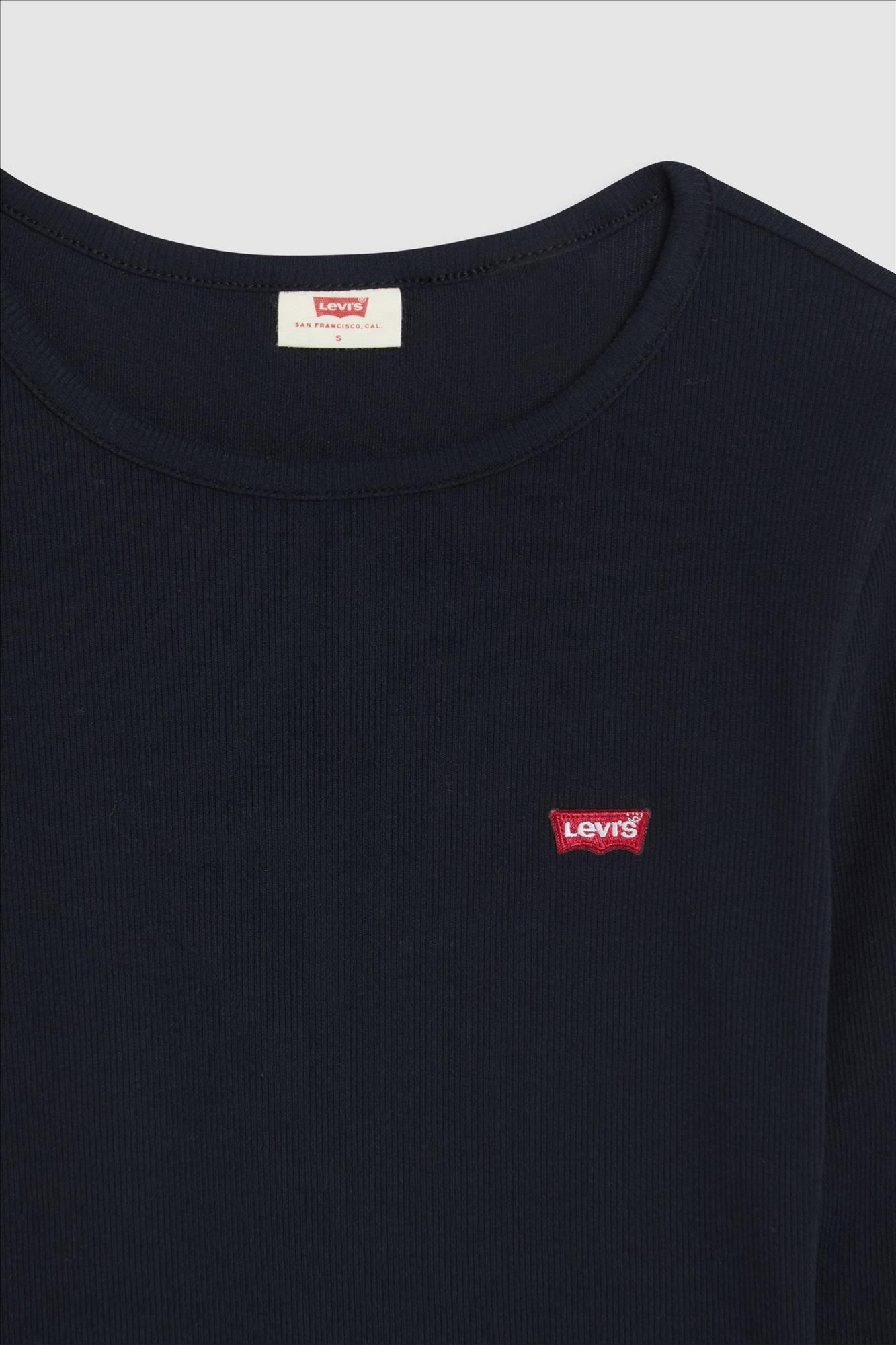 Levi's - Zwarte Hayes longsleeve
