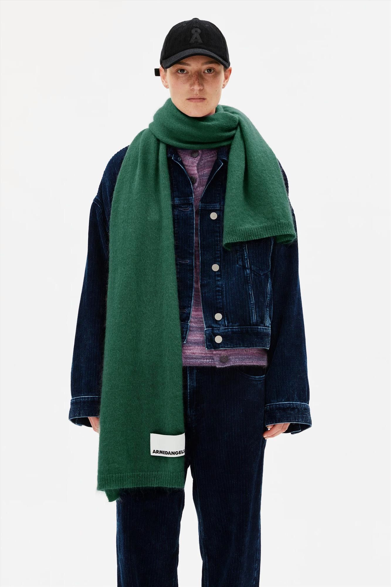 Armed Angels - Groene Yukinaa Solid sjaal
