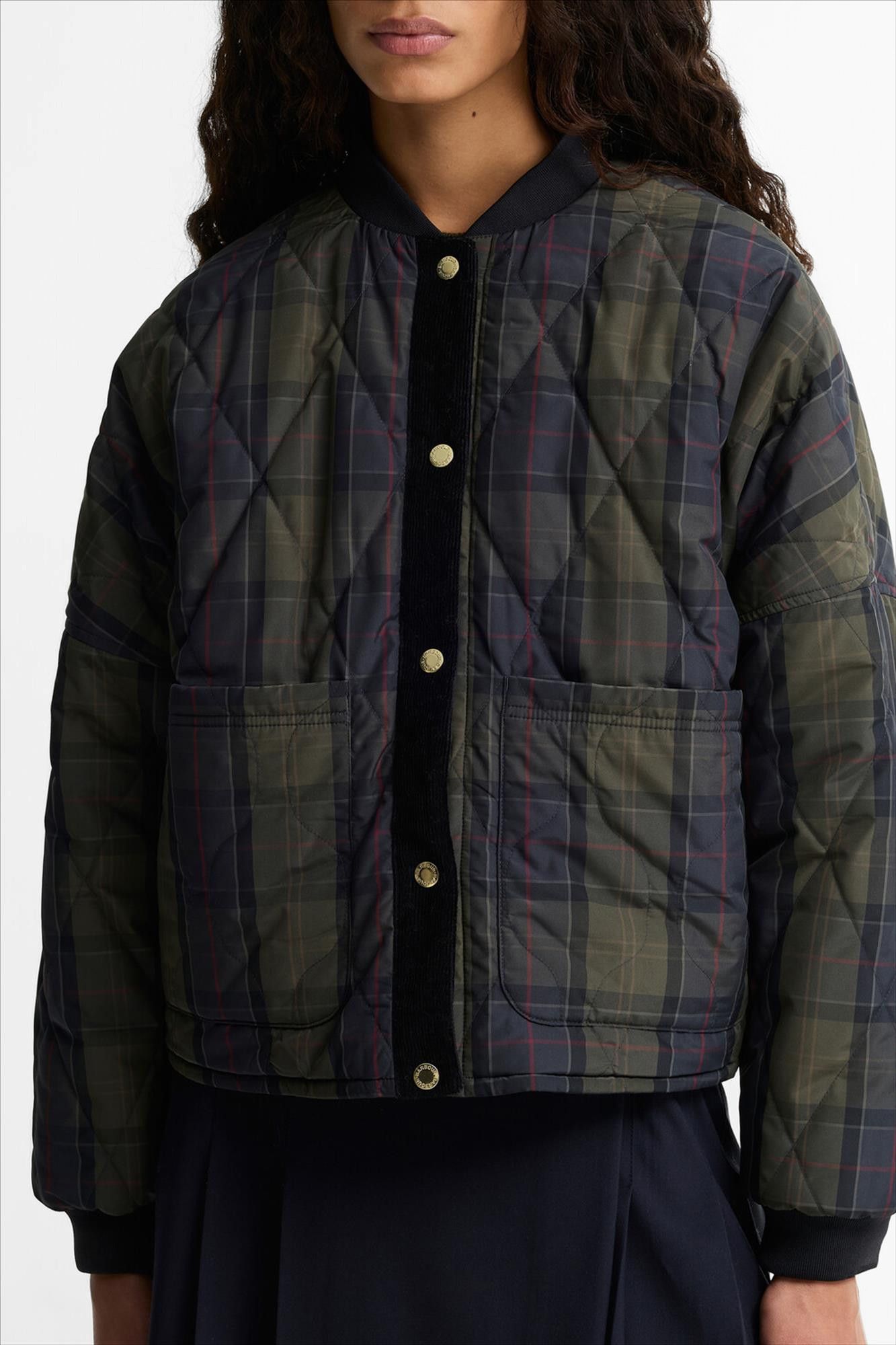 Barbour - Zwarte Ravenshill Reversible jas