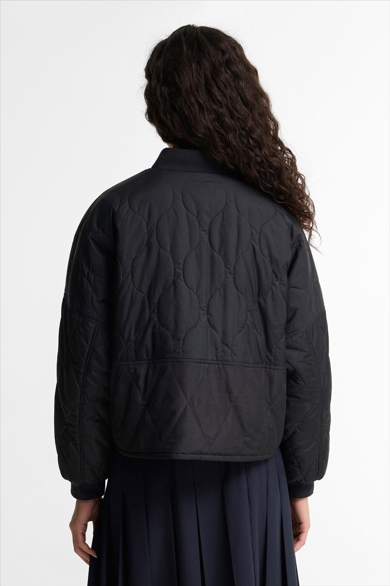 Barbour - Zwarte Ravenshill Reversible jas