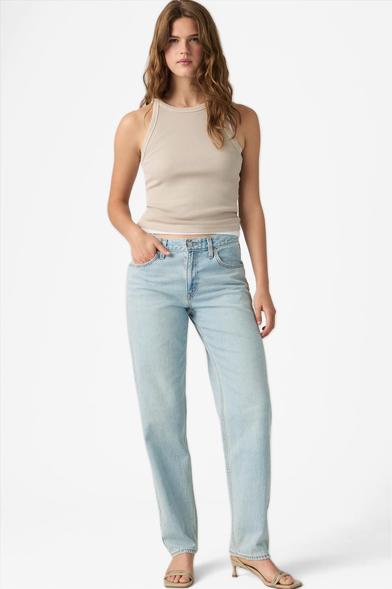 Levi's - Blauwe Loose Taper jeans